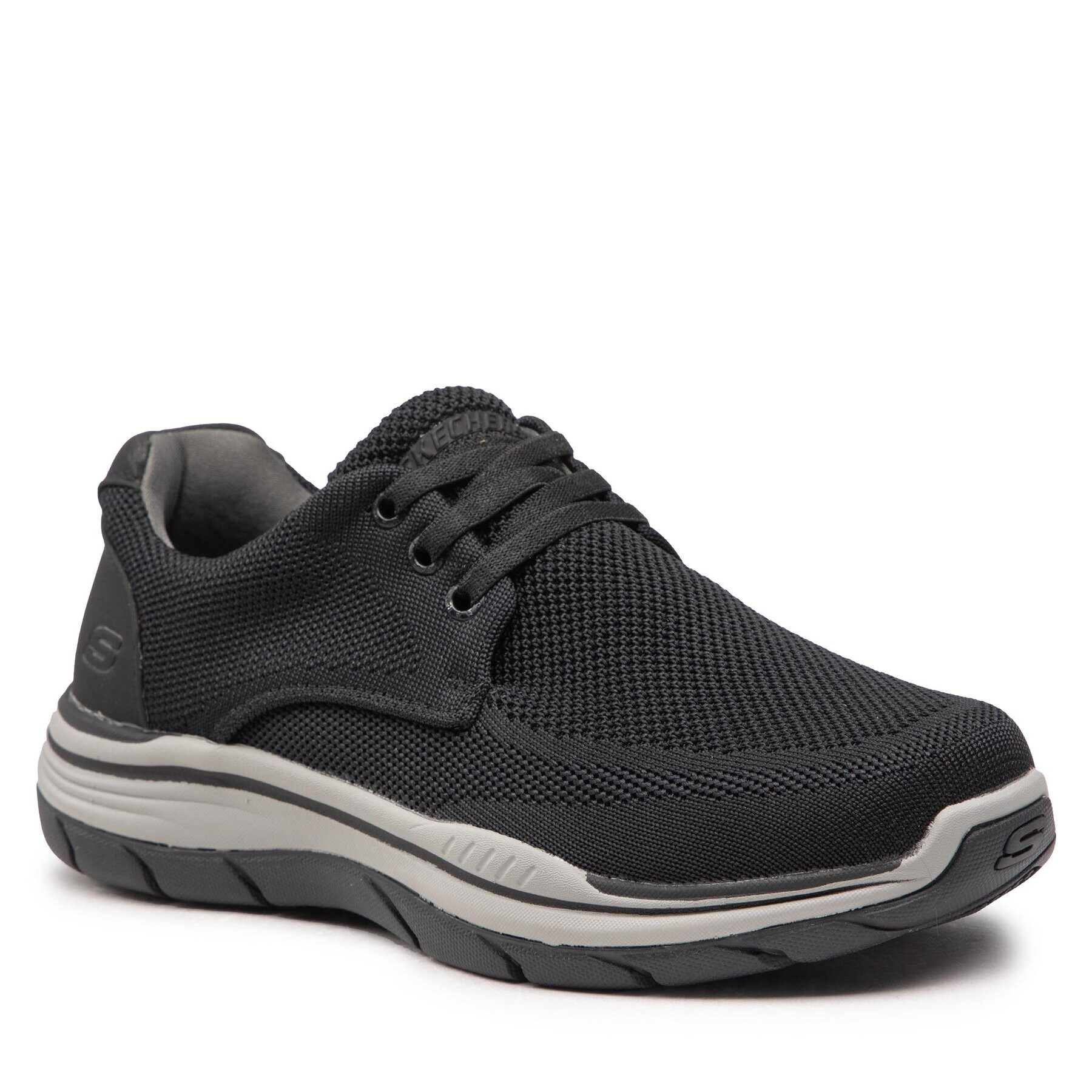 Skechers Félcipő Marino 204468/BLK Fekete - Pepit.hu