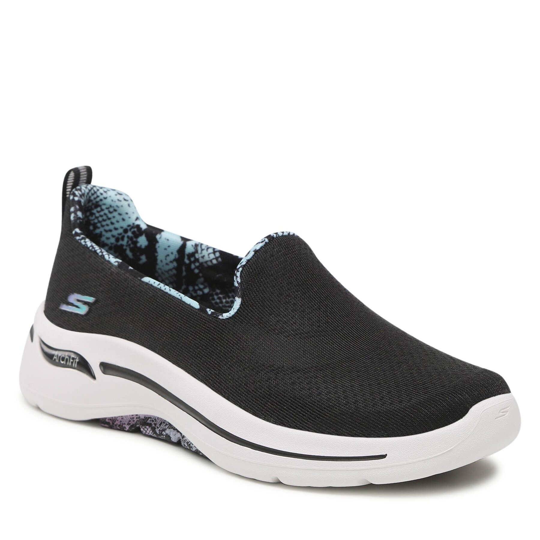 Skechers Félcipő Wild Vision 124475/BKMT Fekete - Pepit.hu