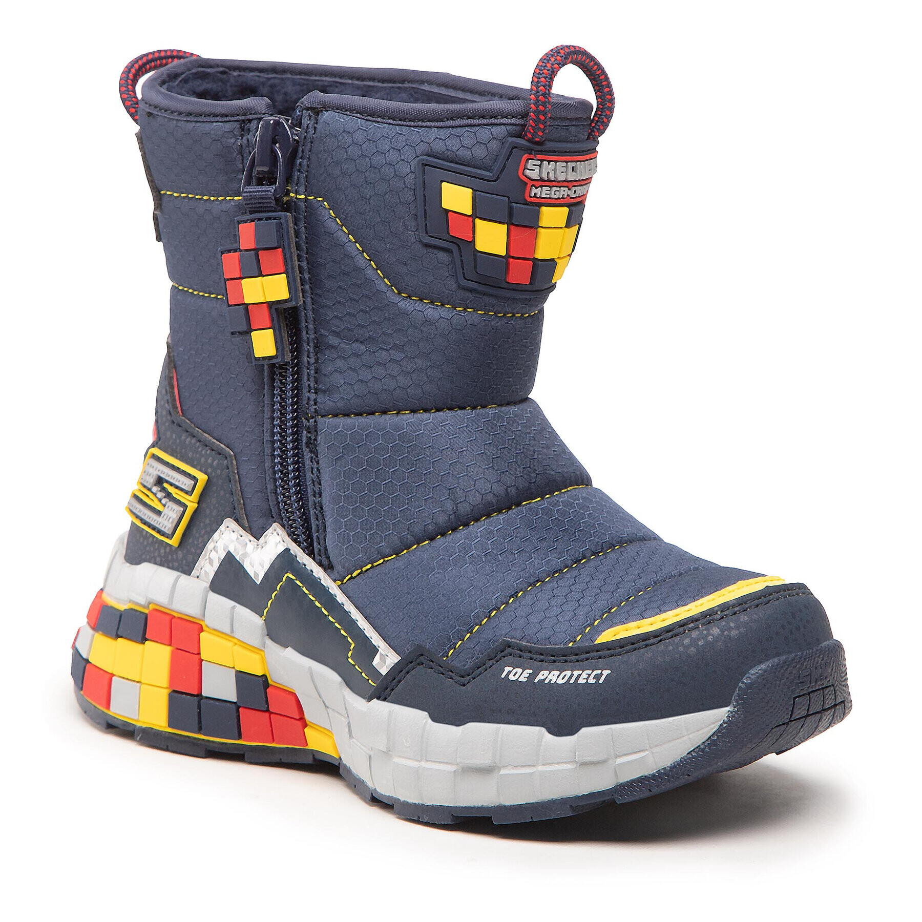 Skechers Hótaposó Cuboforce 402198L/NVRD Sötétkék - Pepit.hu