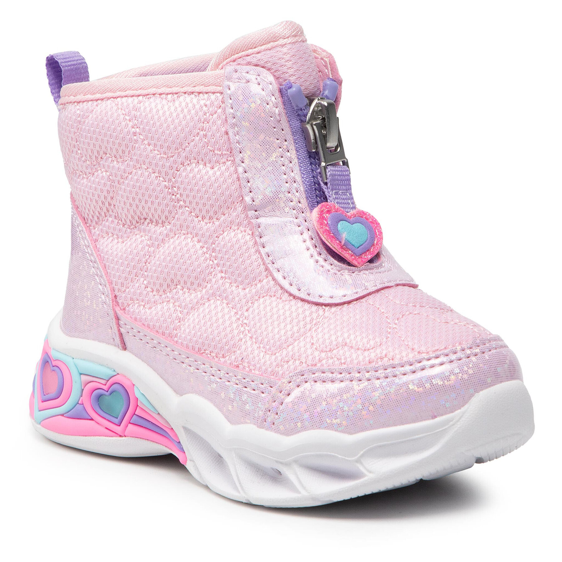 Skechers Hótaposó Heart Hugger 302666N/PKMT Rózsaszín - Pepit.hu