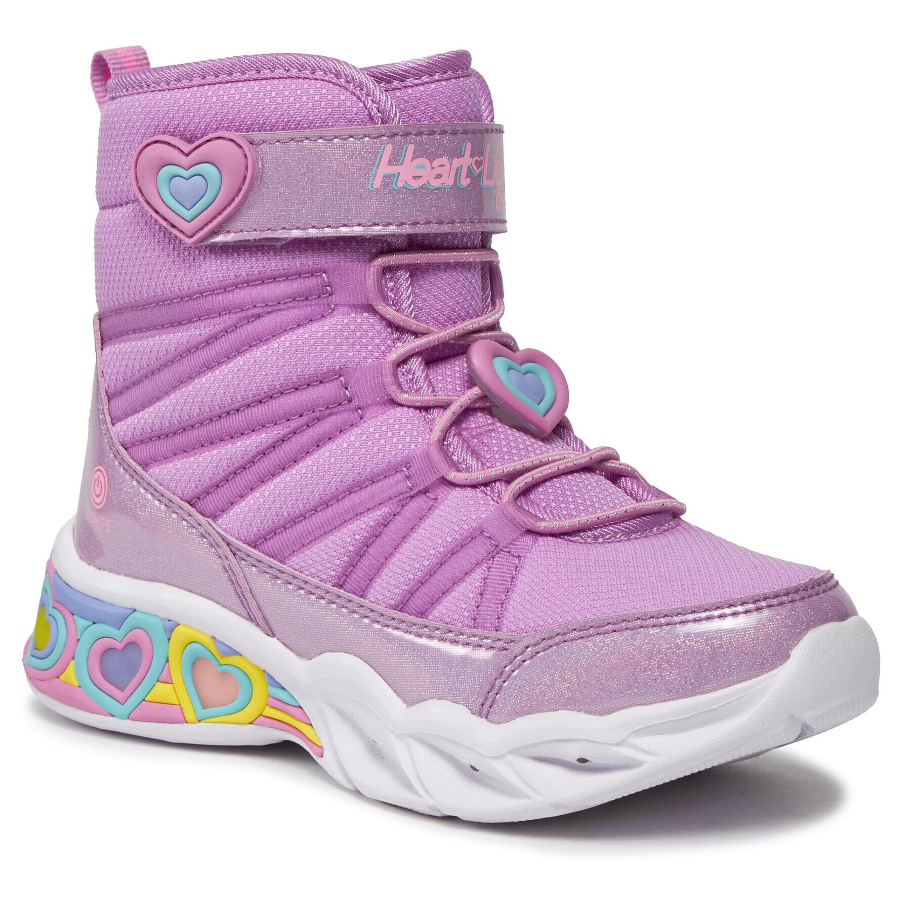 Skechers Hótaposó Sweetheart Lights 302661L/LVTQ Rózsaszín - Pepit.hu