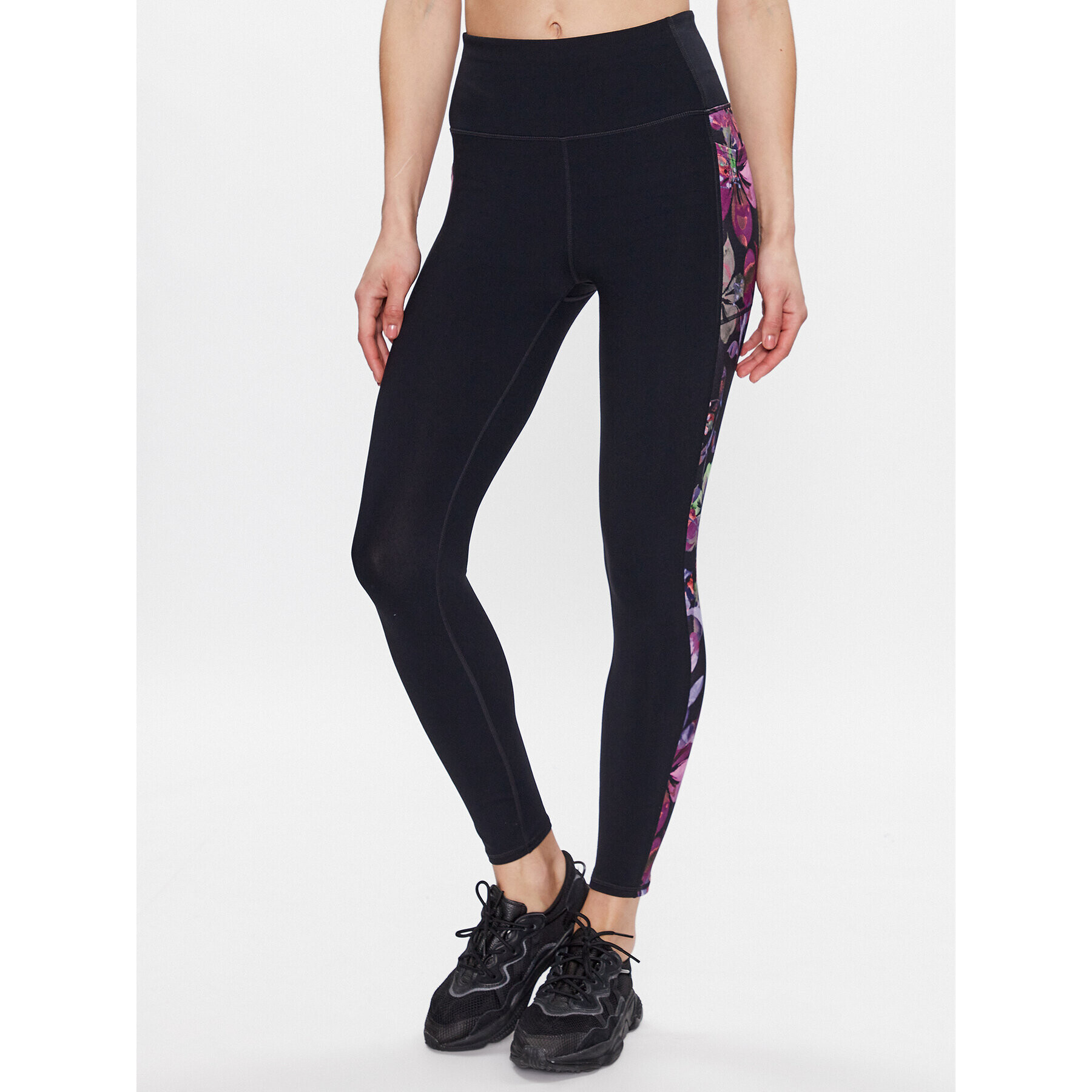 Skechers Leggings Go Walk WLG249 Fekete Slim Fit - Pepit.hu