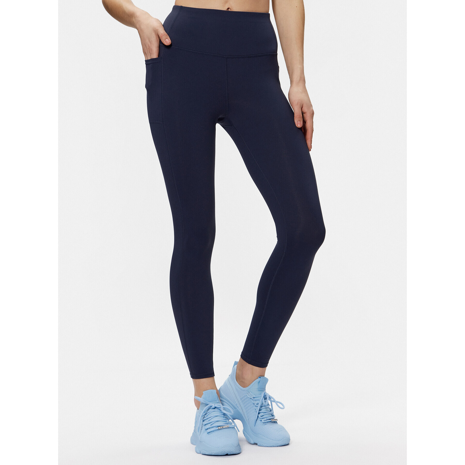 Skechers Leggings GoFlex W03LG30B Sötétkék Slim Fit - Pepit.hu