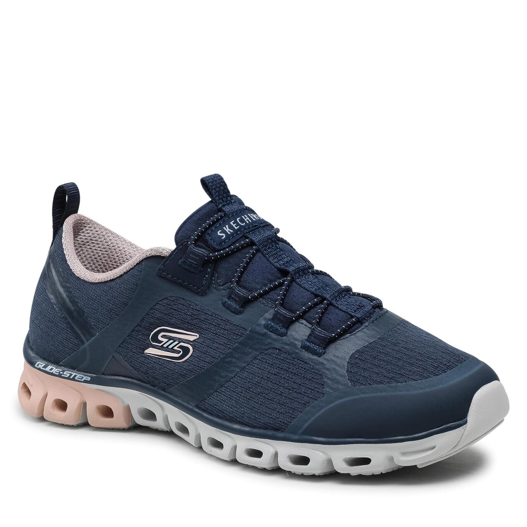 Skechers Sportcipő 104195/NVPK Sötétkék - Pepit.hu