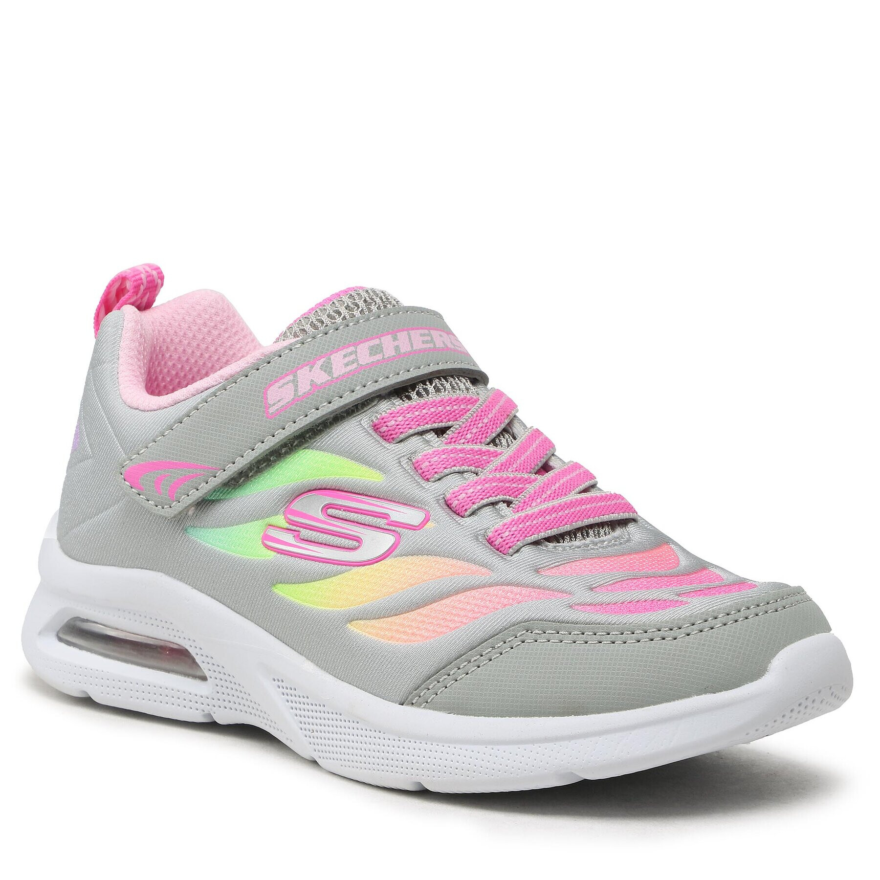 Skechers Sportcipő Airy Color 302345L/GYMT Szürke - Pepit.hu