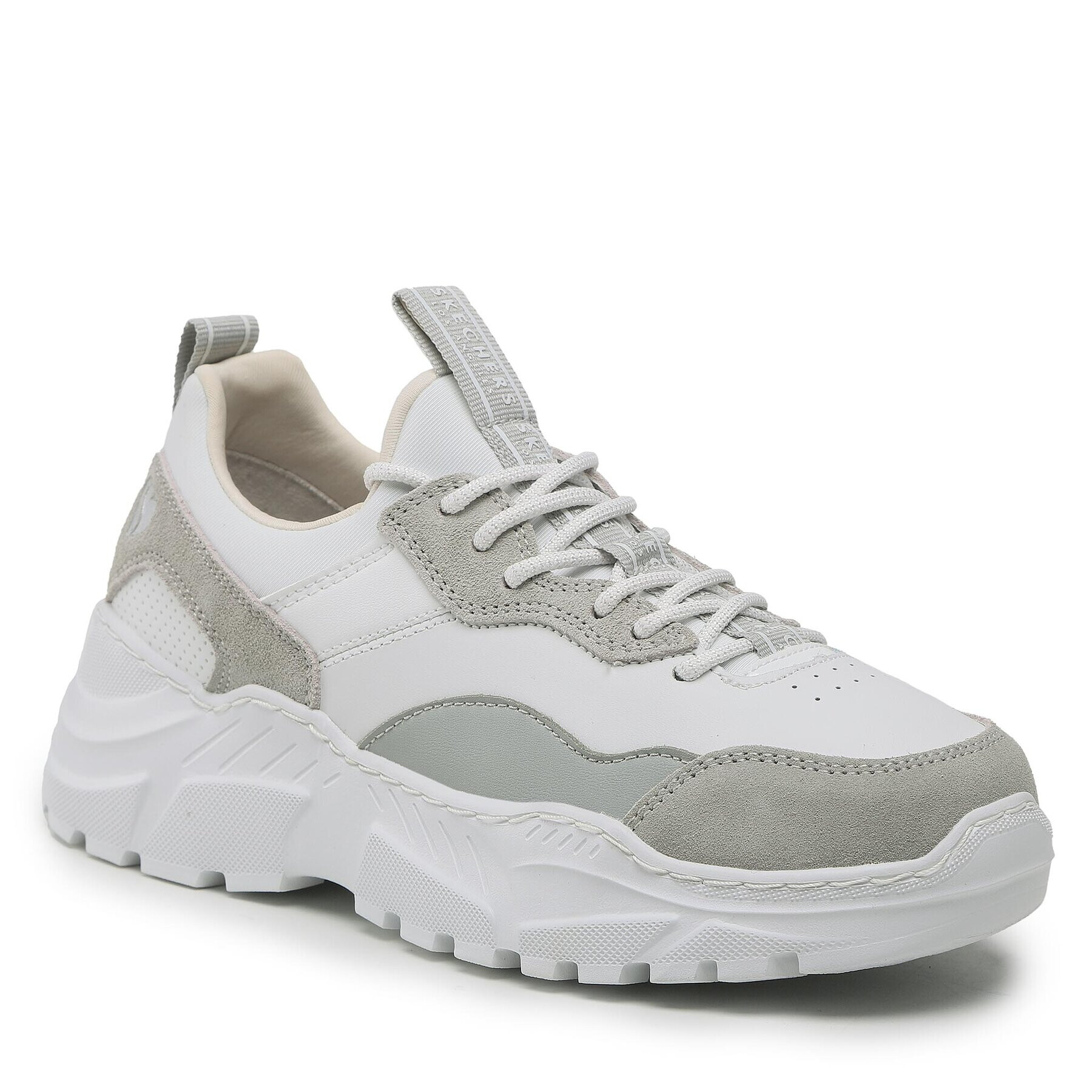 Skechers Sportcipő Block And Pop 74246/WHT Szürke - Pepit.hu