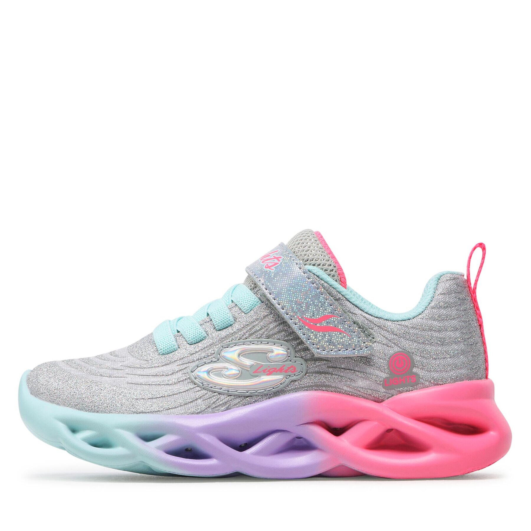 Skechers Sportcipő Color Radiant 302325L/SMLT Ezüst - Pepit.hu