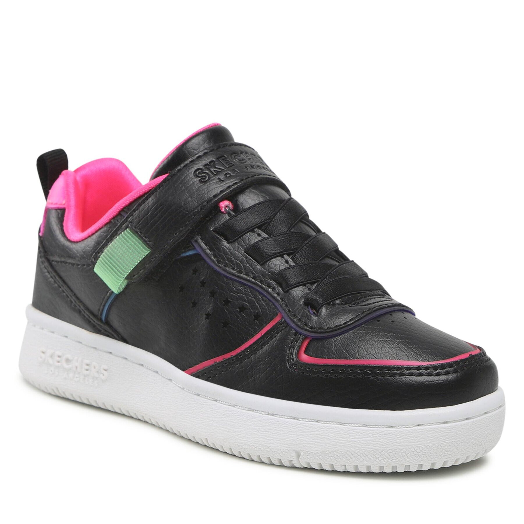 Skechers Sportcipő Color Remix 310153L/BKMT Fekete - Pepit.hu