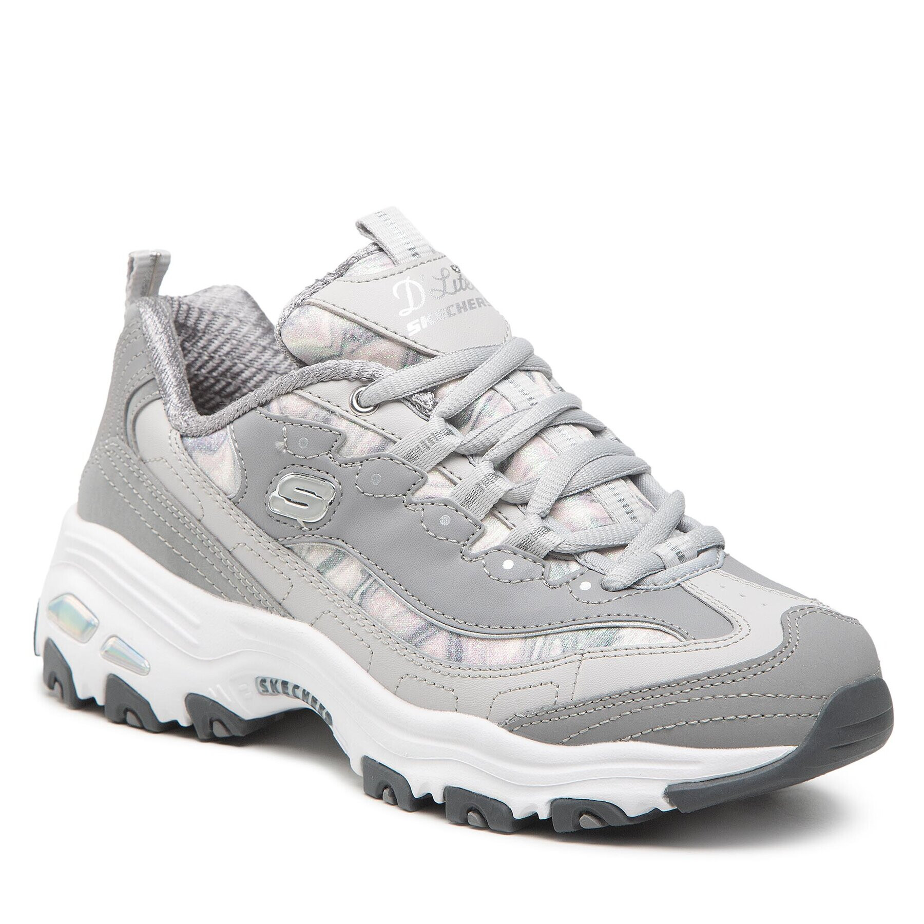 Skechers Sportcipő Cotton Candy 149240/GRY Szürke - Pepit.hu