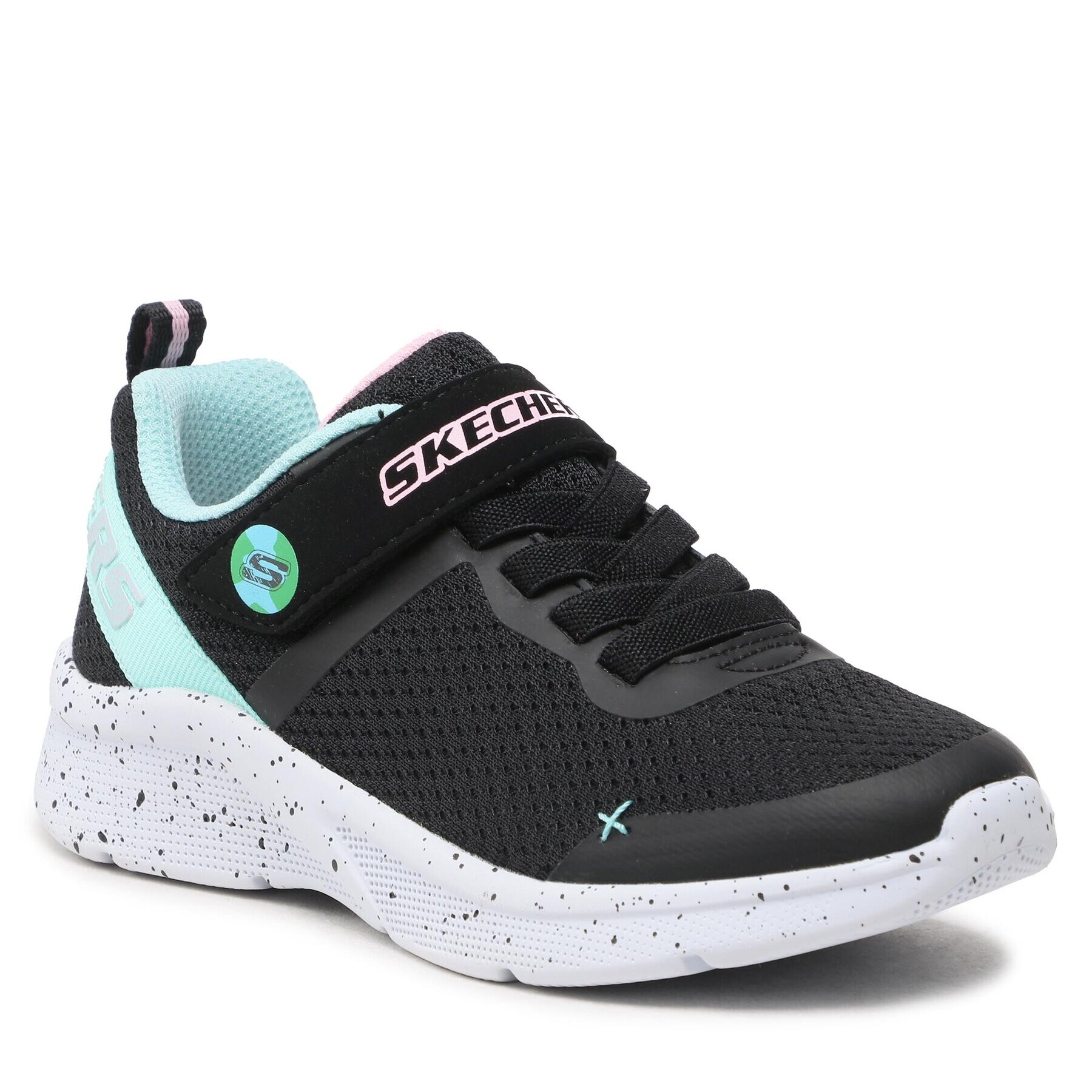 Skechers Sportcipő Eco Fun 302488L/BKAQ Fekete - Pepit.hu