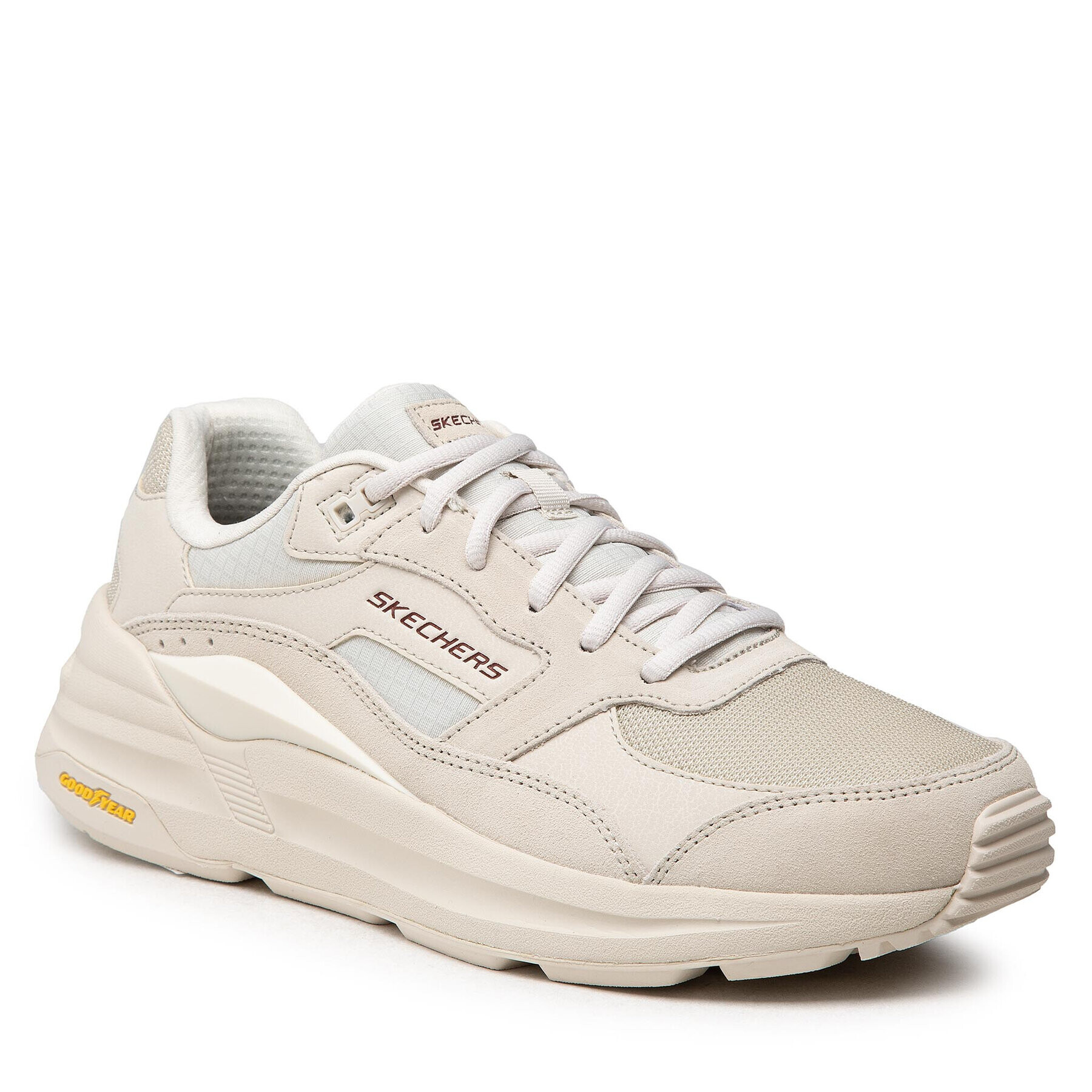 Skechers Sportcipő Global Jogger 237200/OFWT Bézs - Pepit.hu