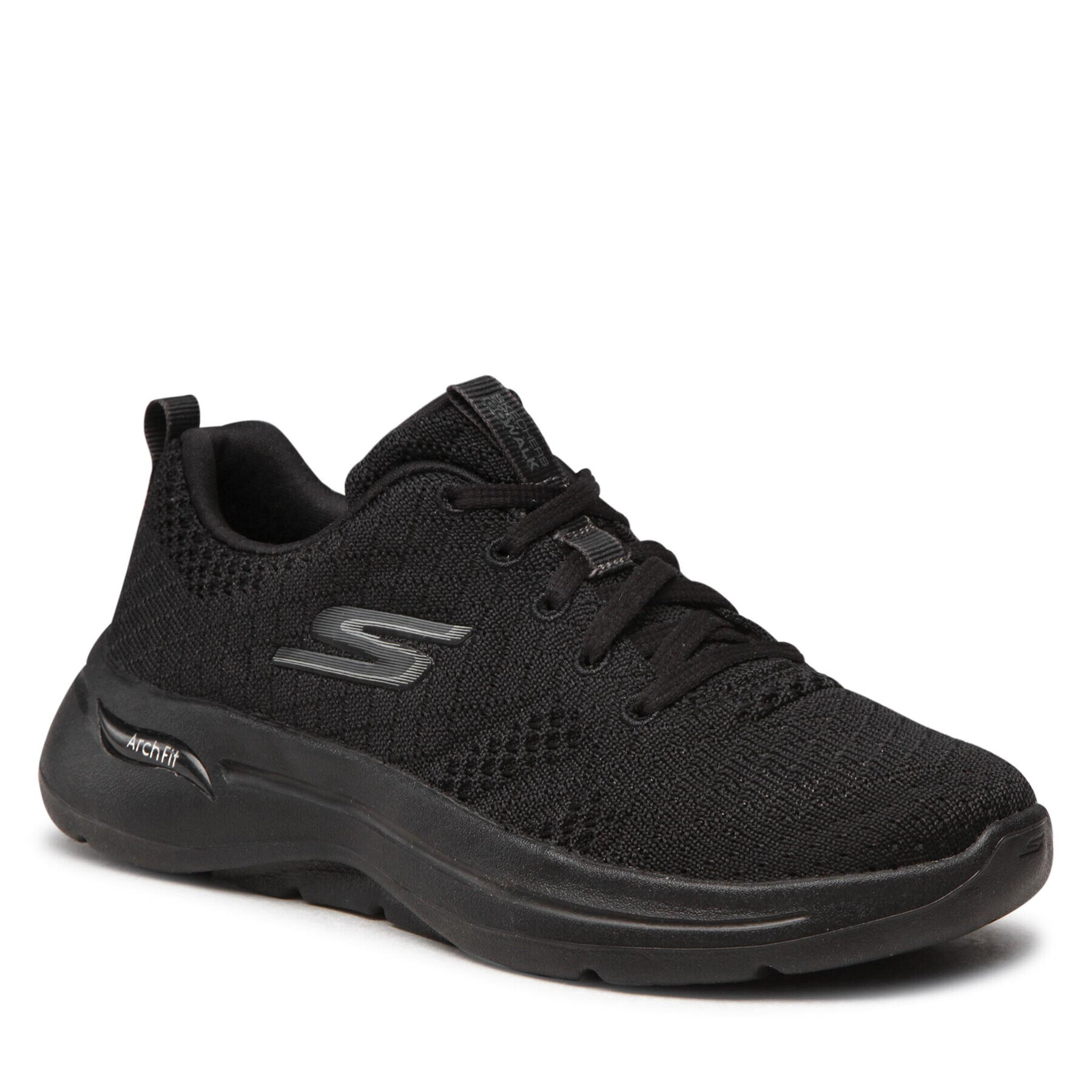 Skechers Sportcipő Go Walk Arch Fit 124403/BBK Fekete - Pepit.hu