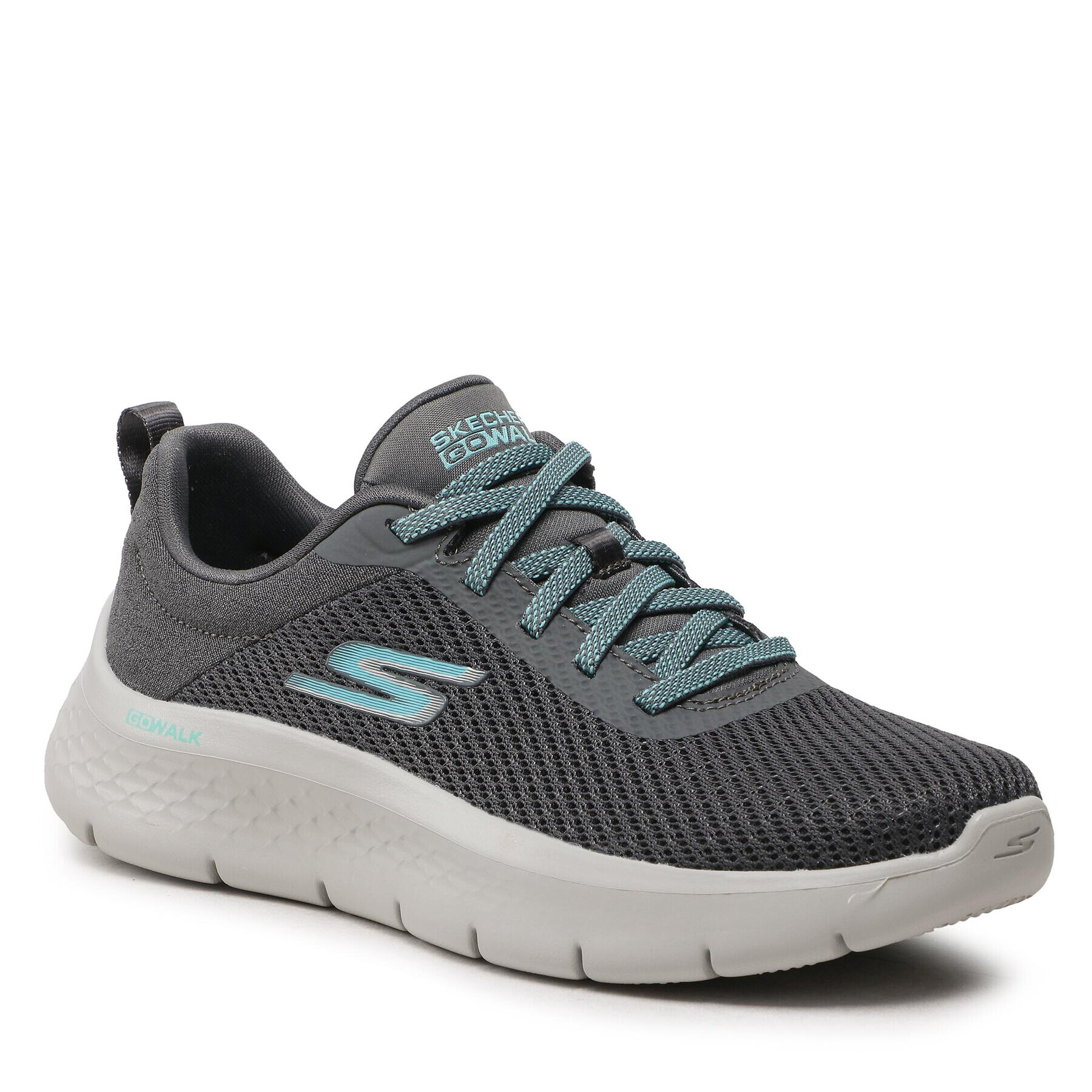 Skechers Sportcipő Go Walk Flex 124952/CCTQ Szürke - Pepit.hu