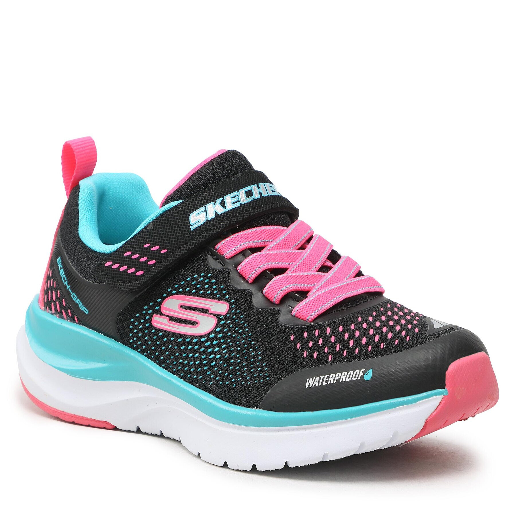 Skechers Sportcipő Hydro Mist 302393L/BKMT Fekete - Pepit.hu