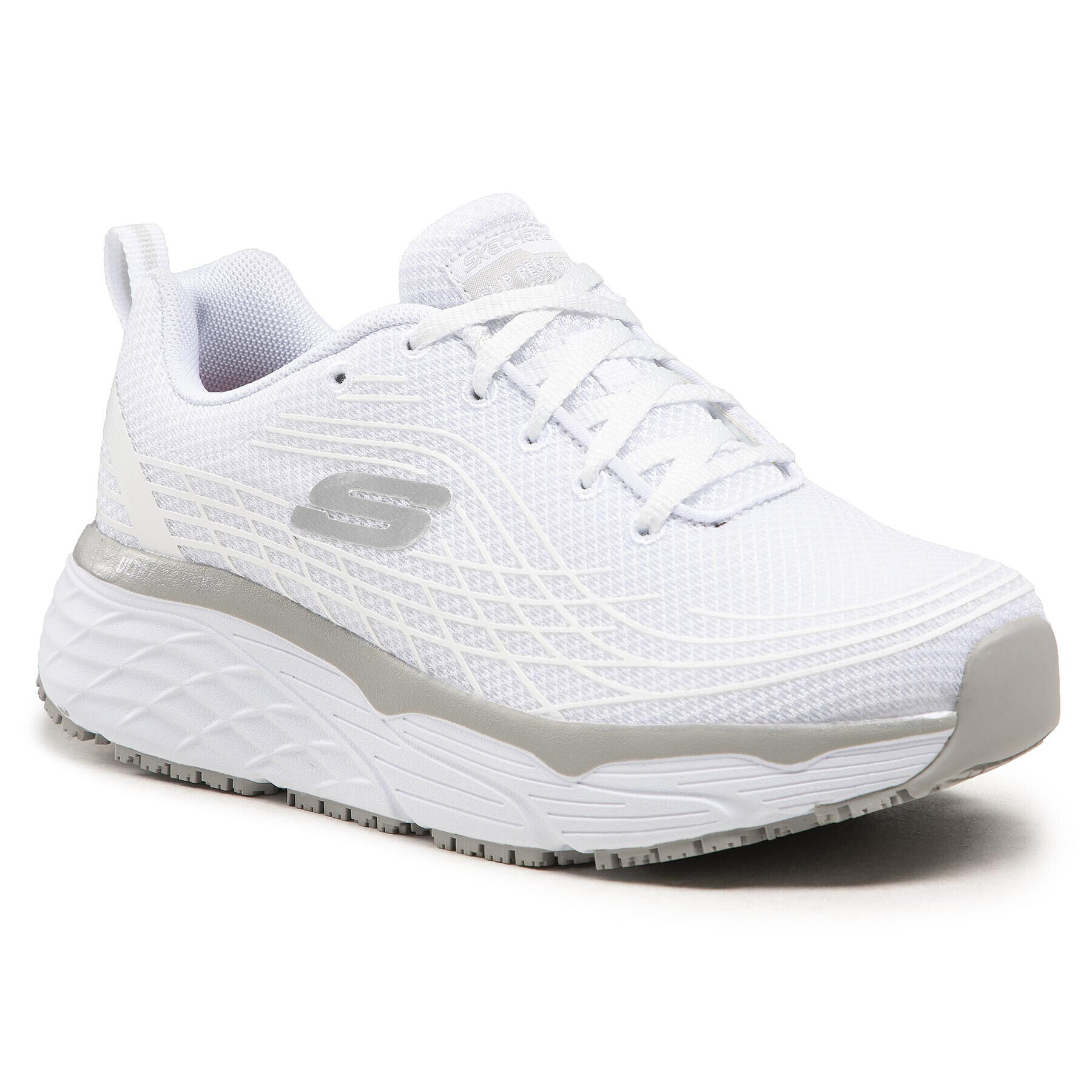 Skechers Sportcipő Max Cushioning Elite Sr 108016/WHT Fehér - Pepit.hu