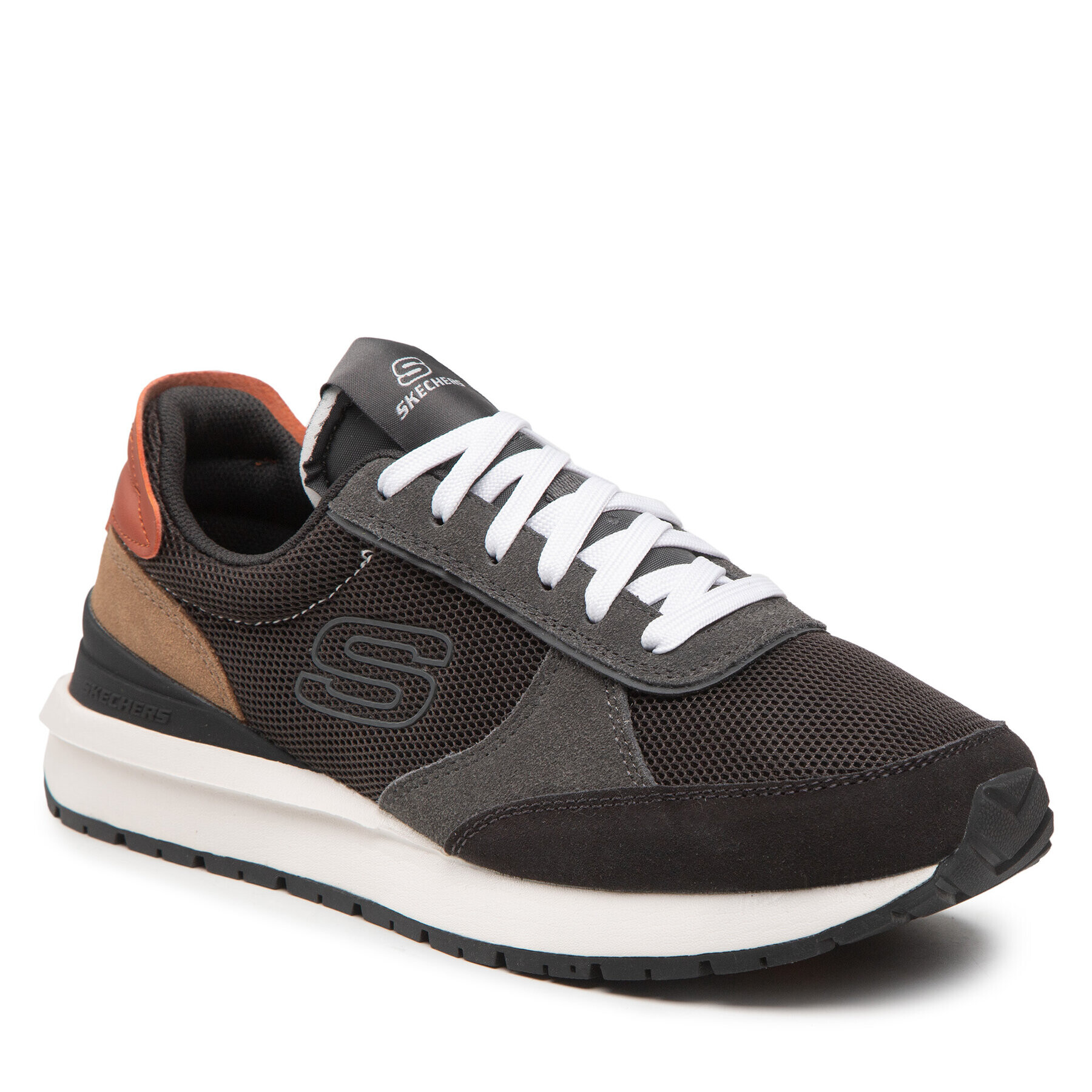 Skechers Sportcipő Miyoto 210437/CCBK Szürke - Pepit.hu