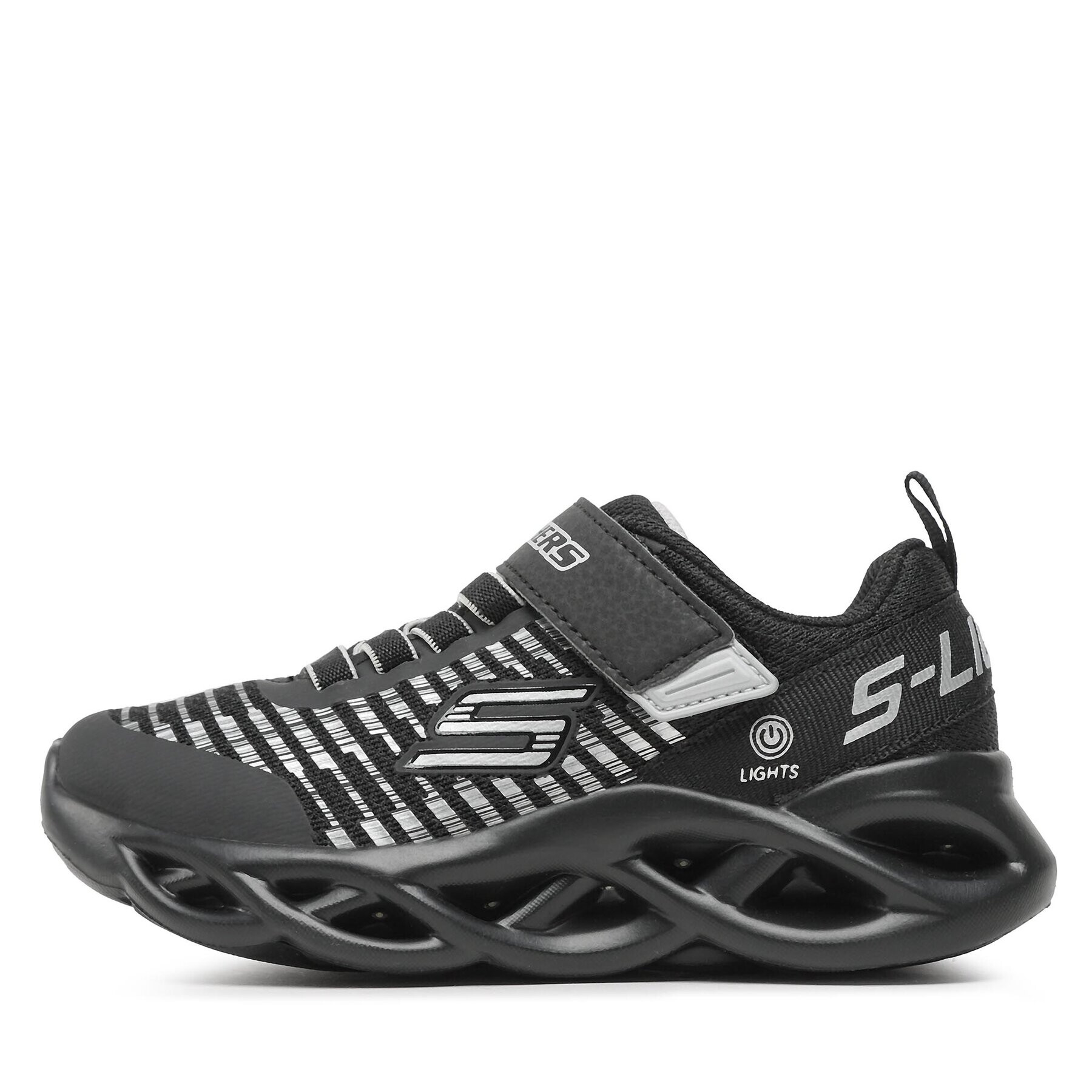 Skechers Sportcipő Novlo 401650L/BKSL Fekete - Pepit.hu