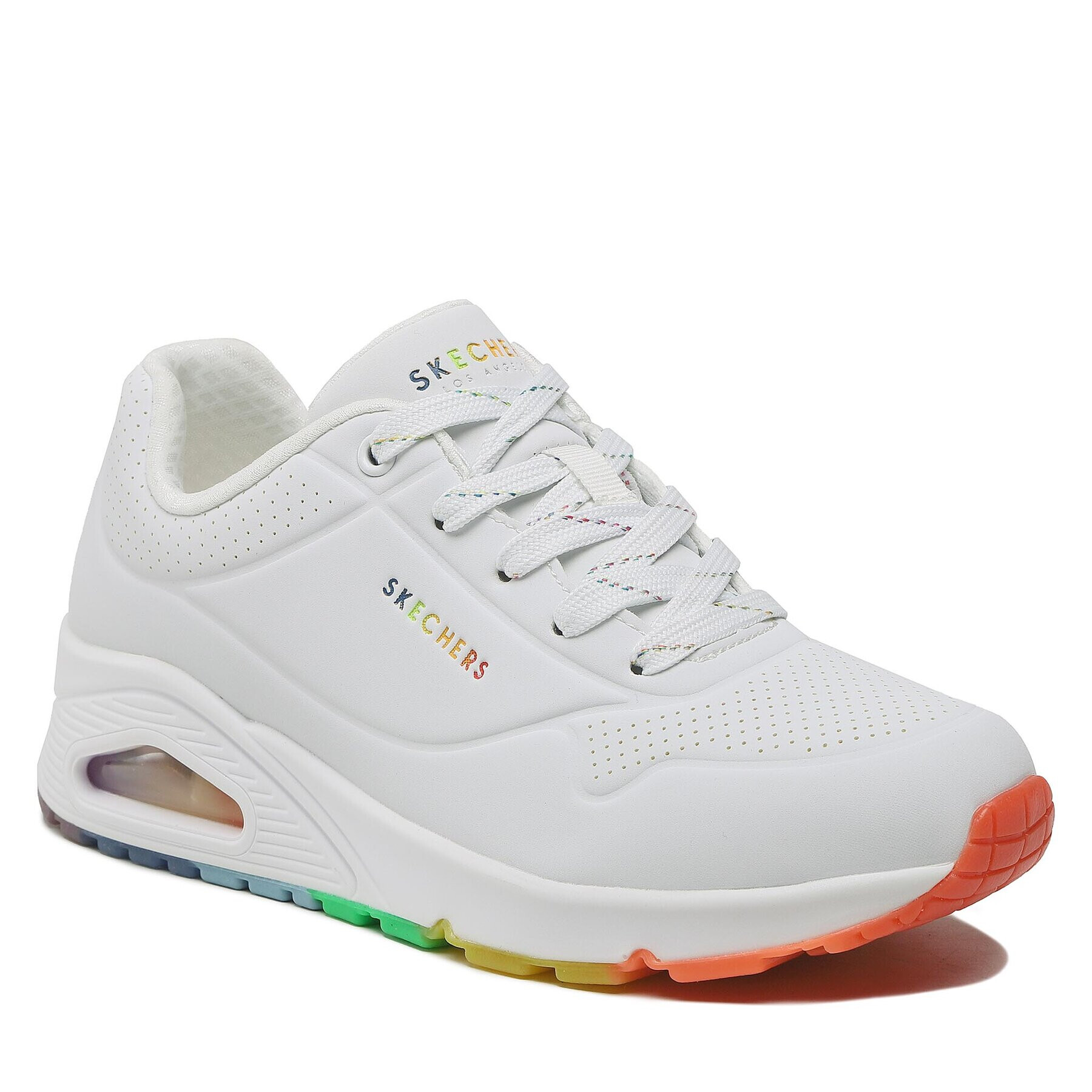 Skechers Sportcipő Rainbow Peaks 155133/WHT Fehér - Pepit.hu