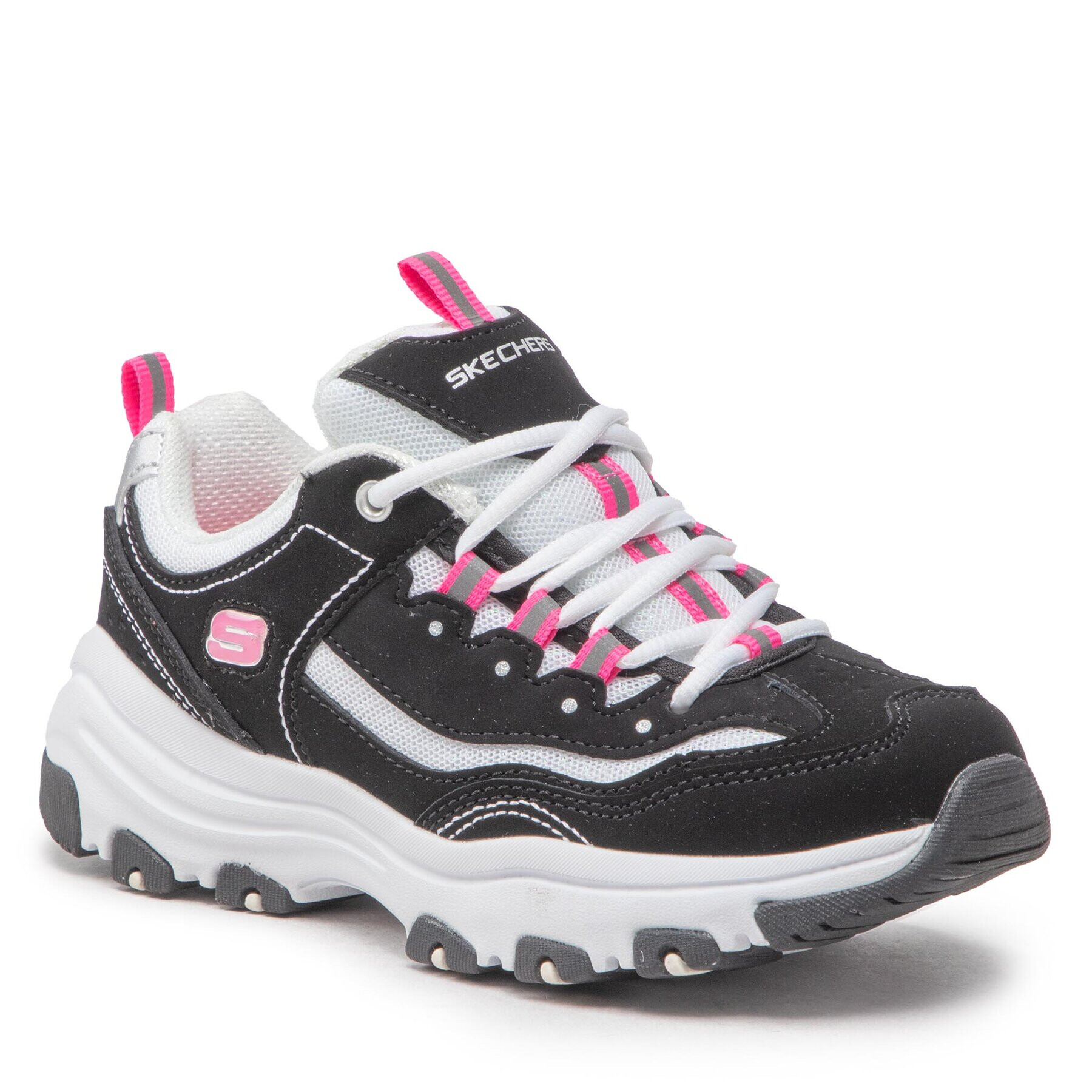 Skechers Sportcipő Rozz 312003L/BKNP Fekete - Pepit.hu