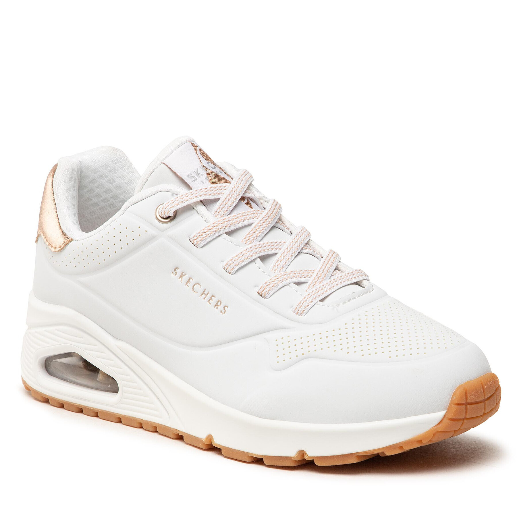 Skechers Sportcipők Uno Shimmer Away 155196/WHT Fehér - Pepit.hu