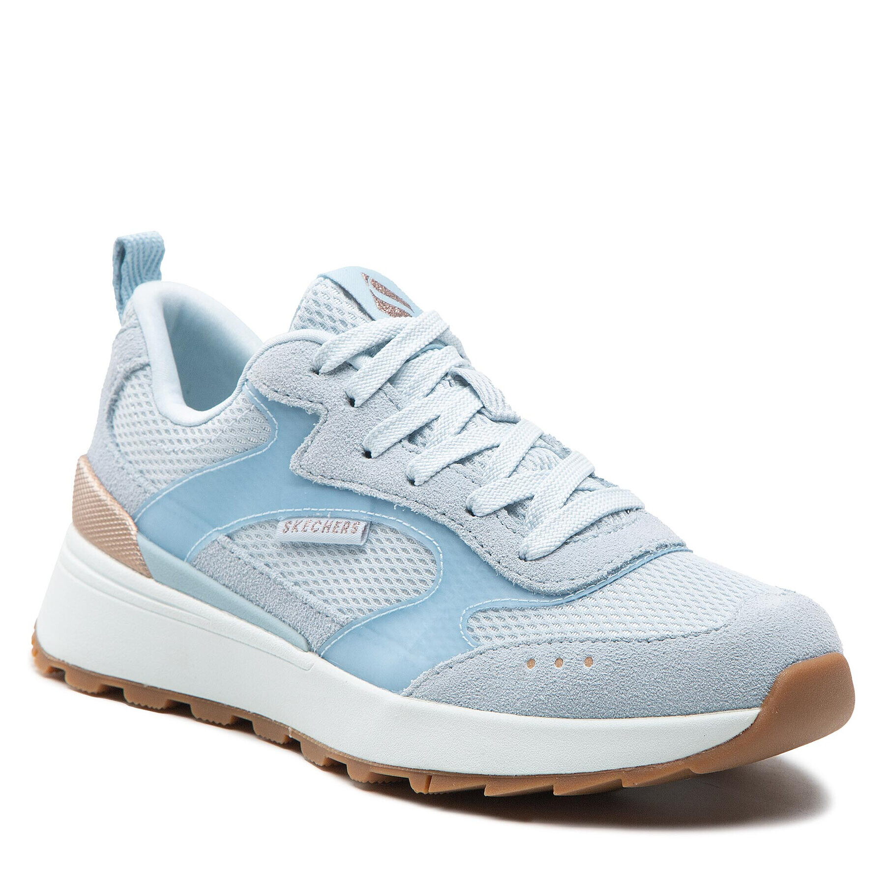 Skechers Sportcipő Shiny Jogger 155429/LTBL Kék - Pepit.hu