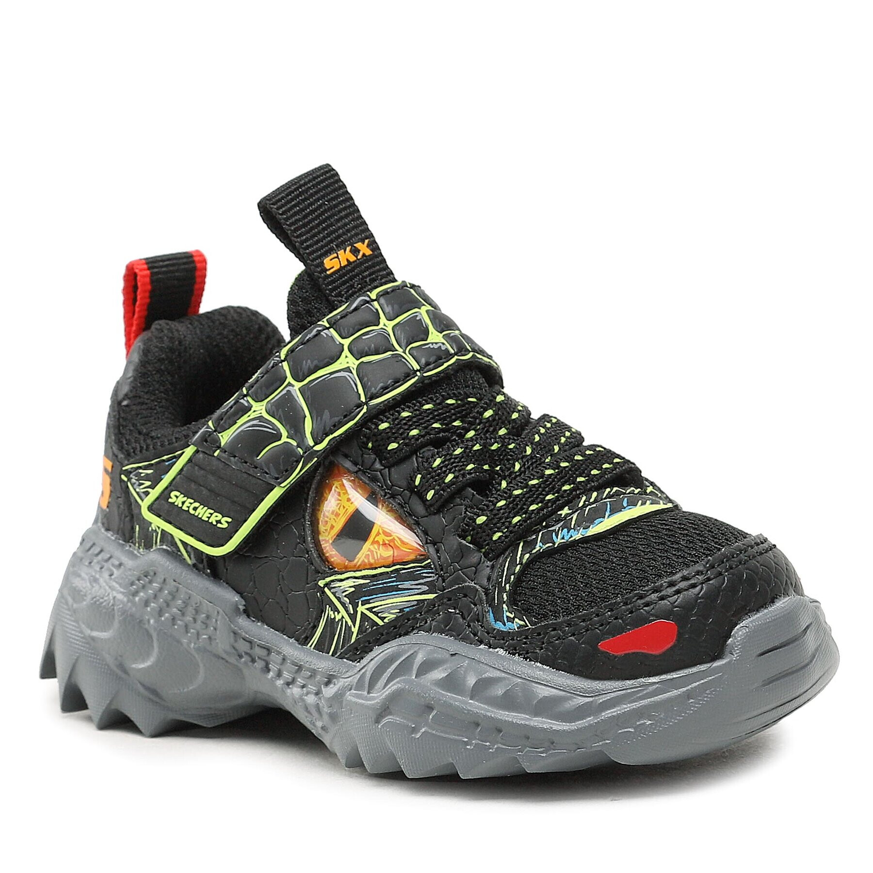 Skechers Sportcipő Skech-O-Saurus 402235N/BKLM Fekete - Pepit.hu