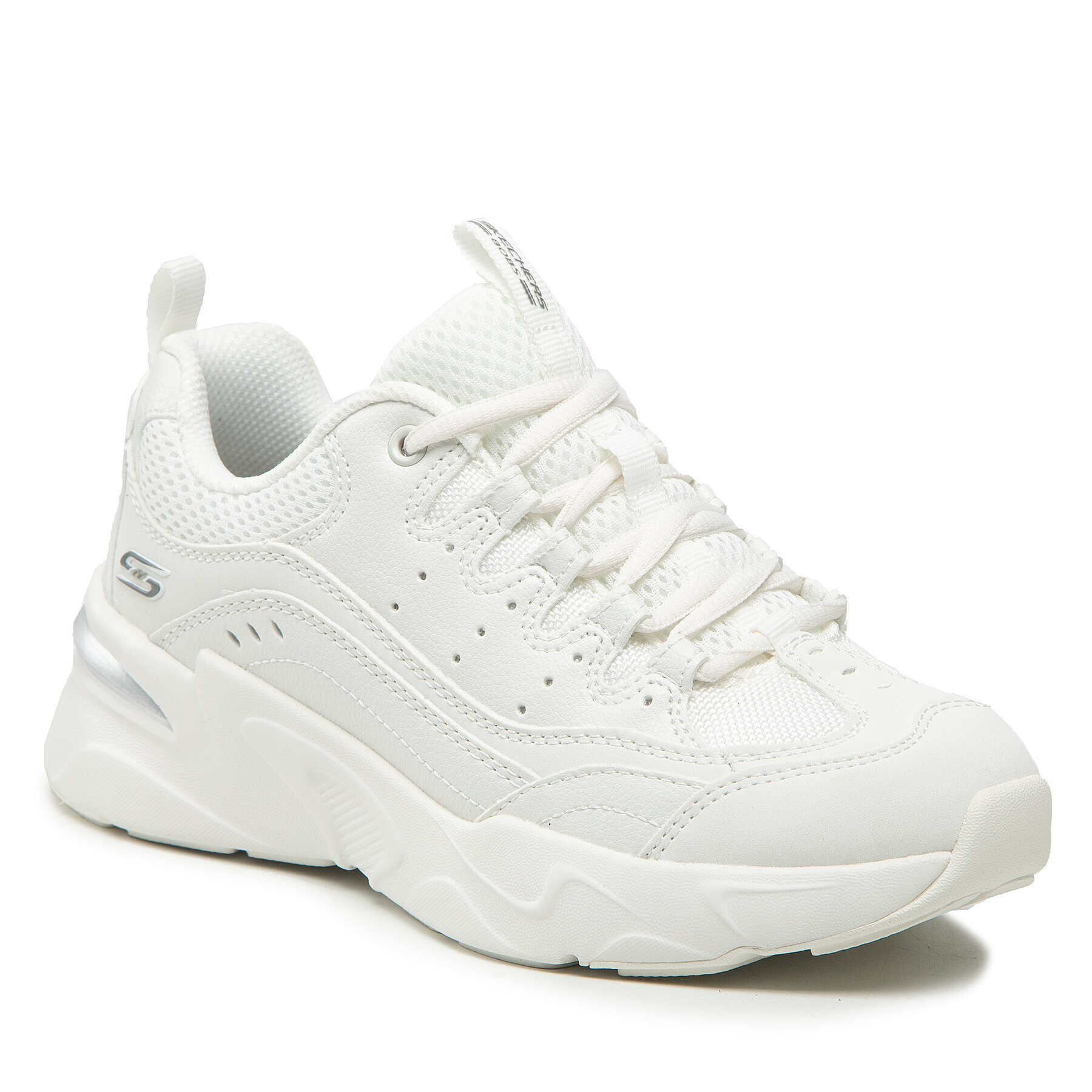 Skechers Sportcipő Star Strikez 117355/OFWT Fehér - Pepit.hu