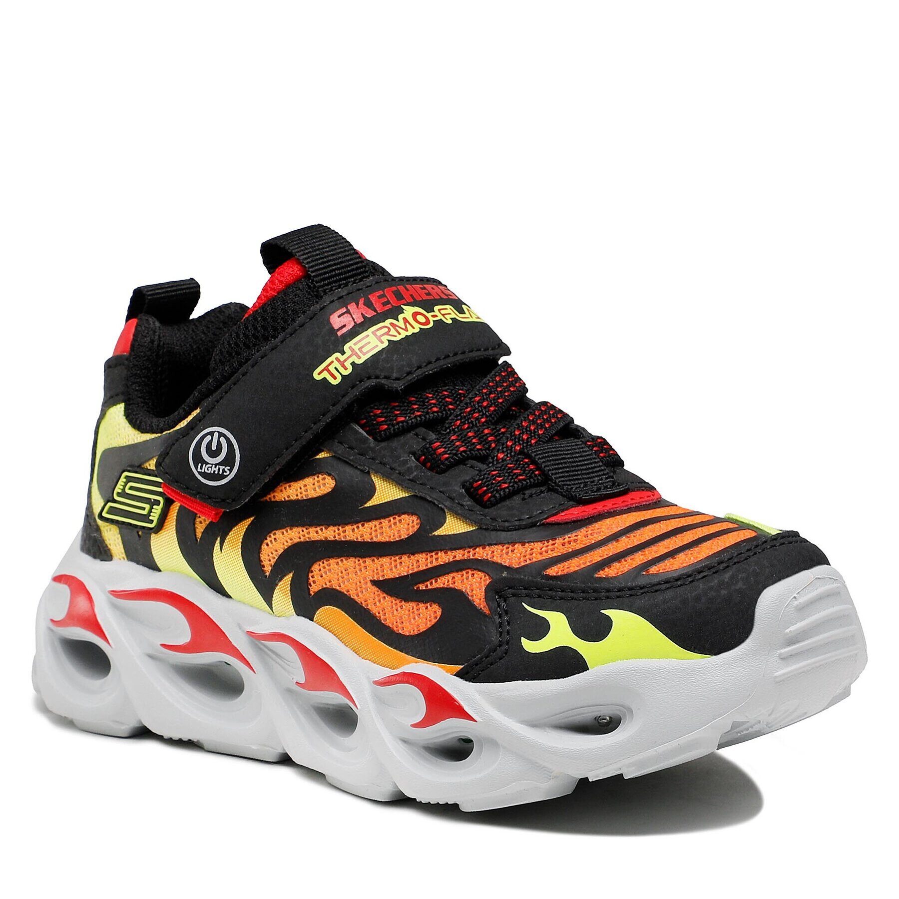 Skechers Sportcipő Thermo Flash 400106L/BKRD Narancssárga - Pepit.hu