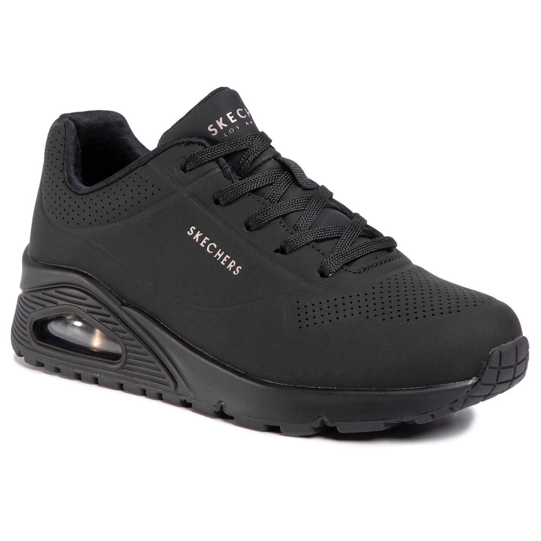 Skechers Sportcipő Uno-Stand On Air 73690/BBK Fekete - Pepit.hu