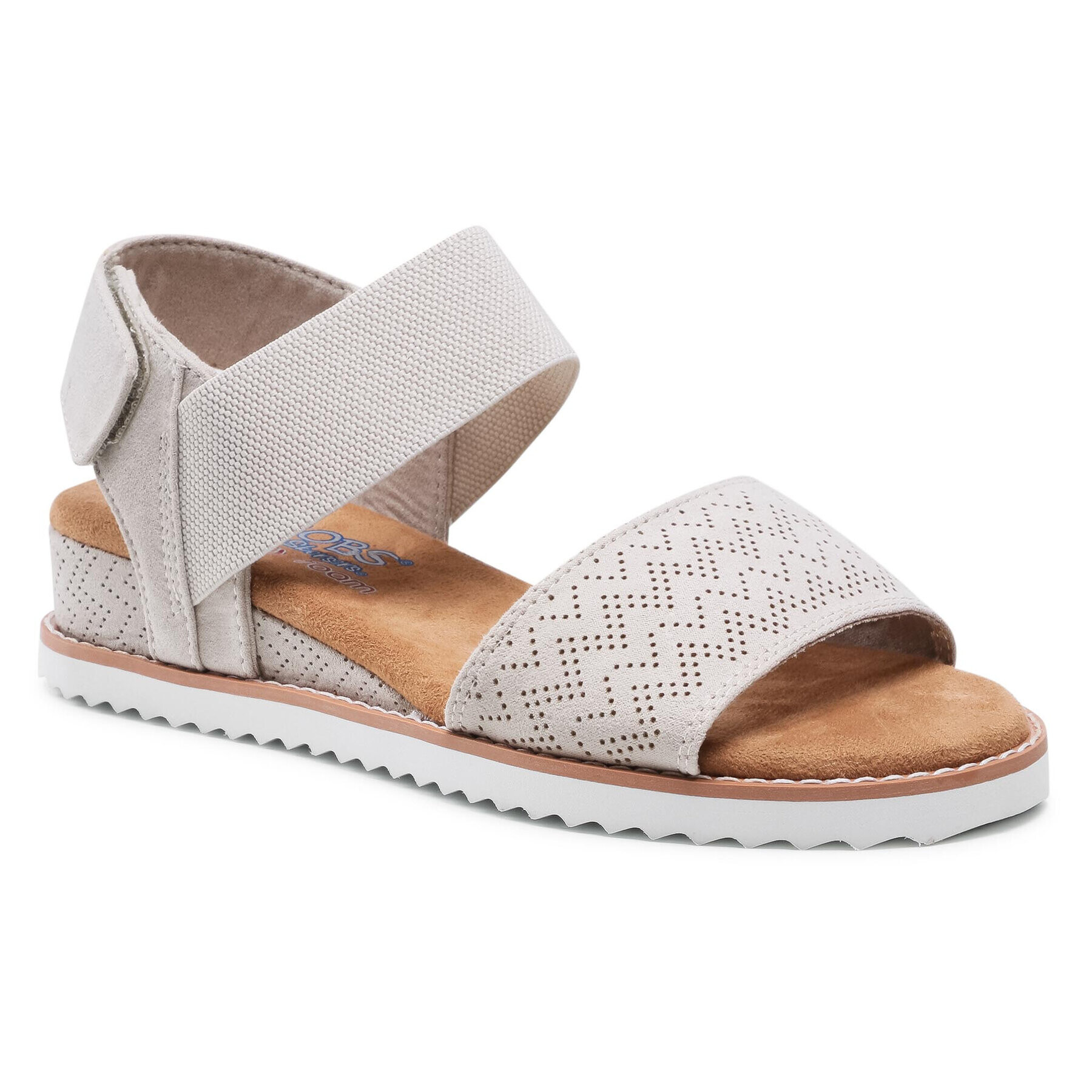 Skechers Szandál BOBS Desert Kiss 31440/OFWT Bézs - Pepit.hu