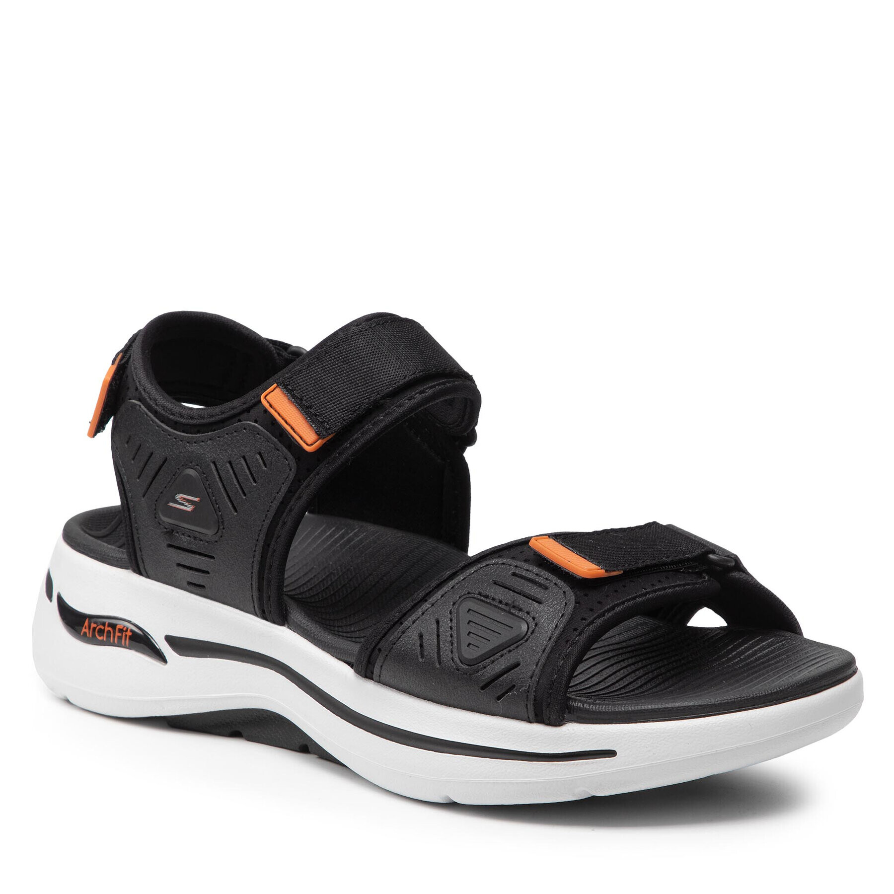 Skechers Szandál Go Walk Arch Fit Sandal 229020/BKOR Fekete - Pepit.hu