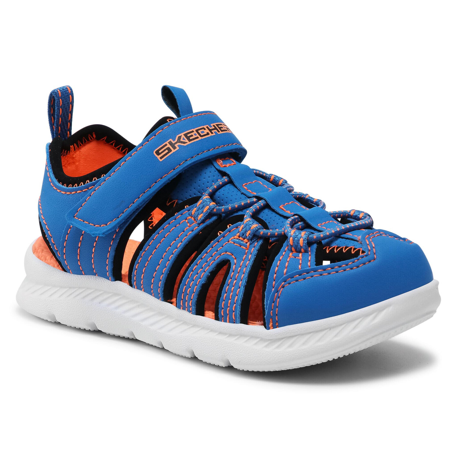 Skechers Szandál Heat Blast 400041L/BLBK Kék - Pepit.hu