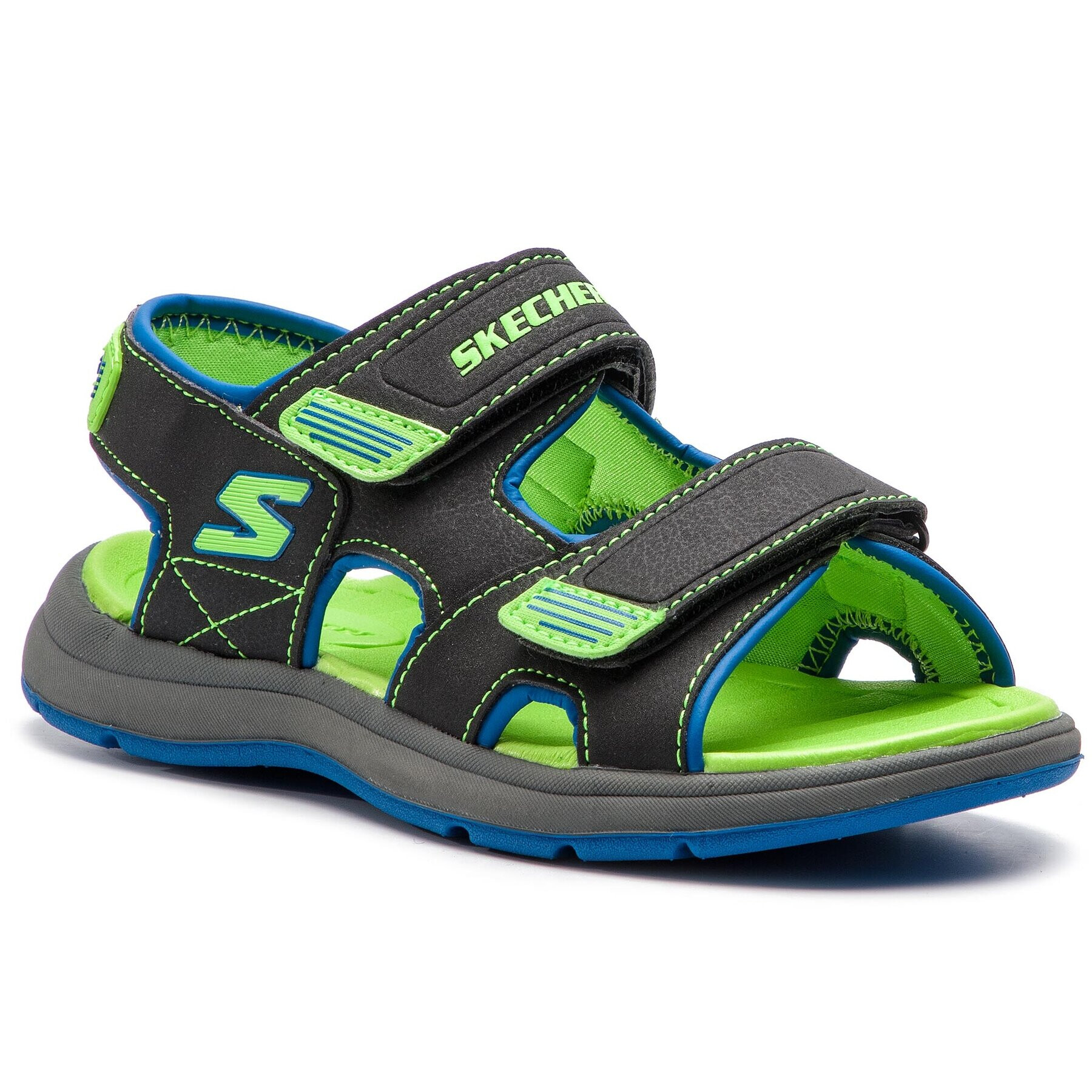 Skechers Szandál Sun Spurt 97125L/BBLM Fekete - Pepit.hu