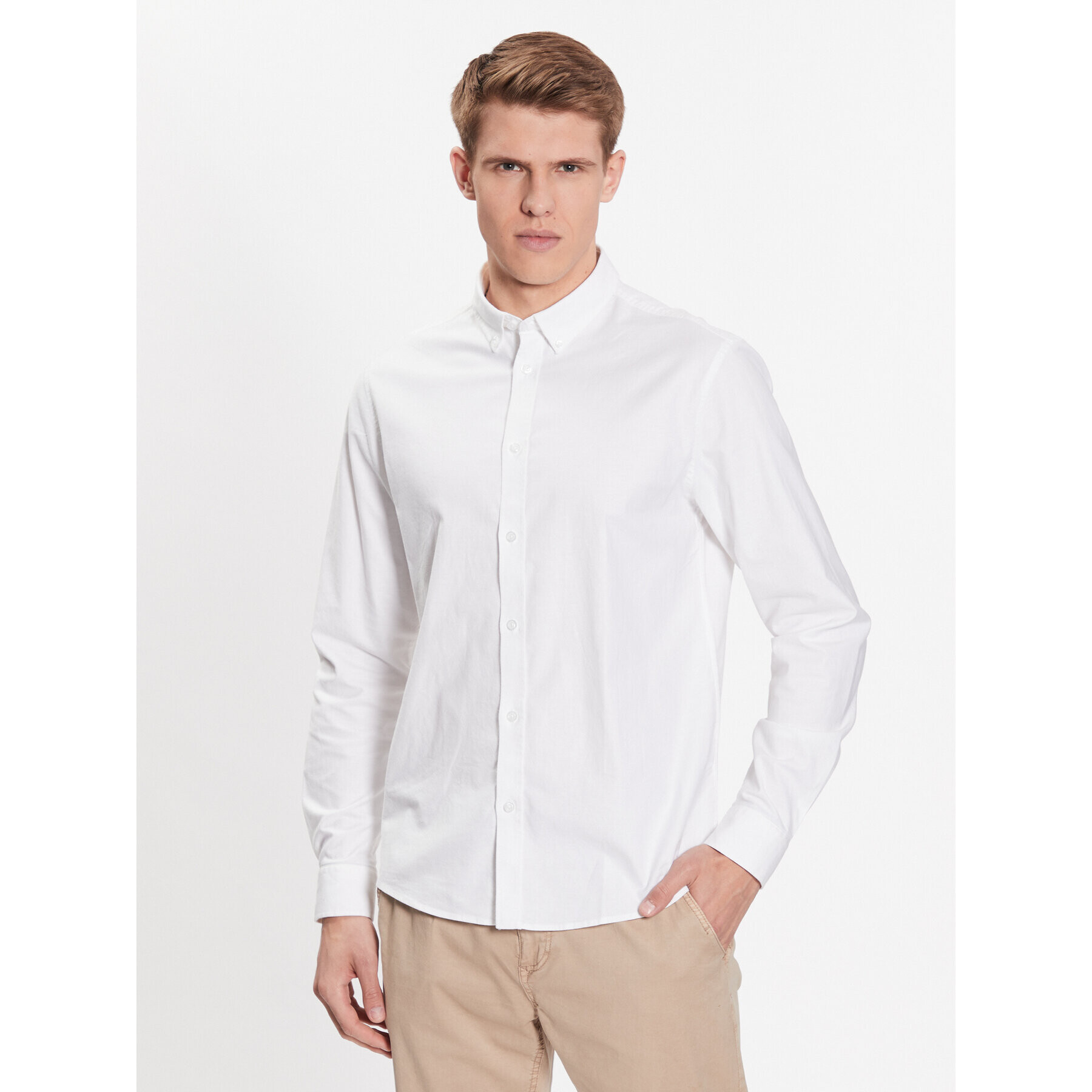 Solid Ing 21106618 Fehér Regular Fit - Pepit.hu