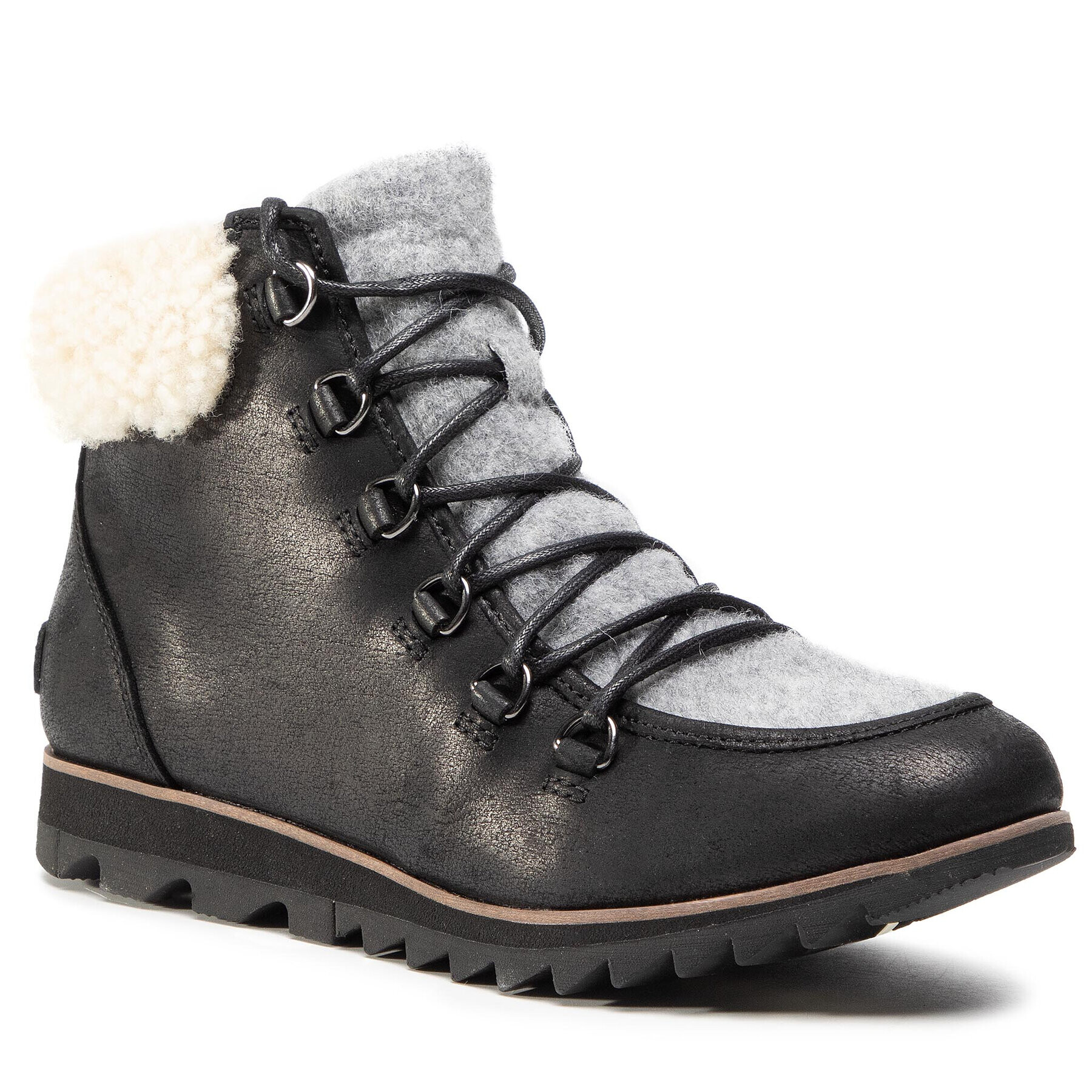 Sorel Bokacsizma Harlow Lace Cozy NL3733 Fekete - Pepit.hu