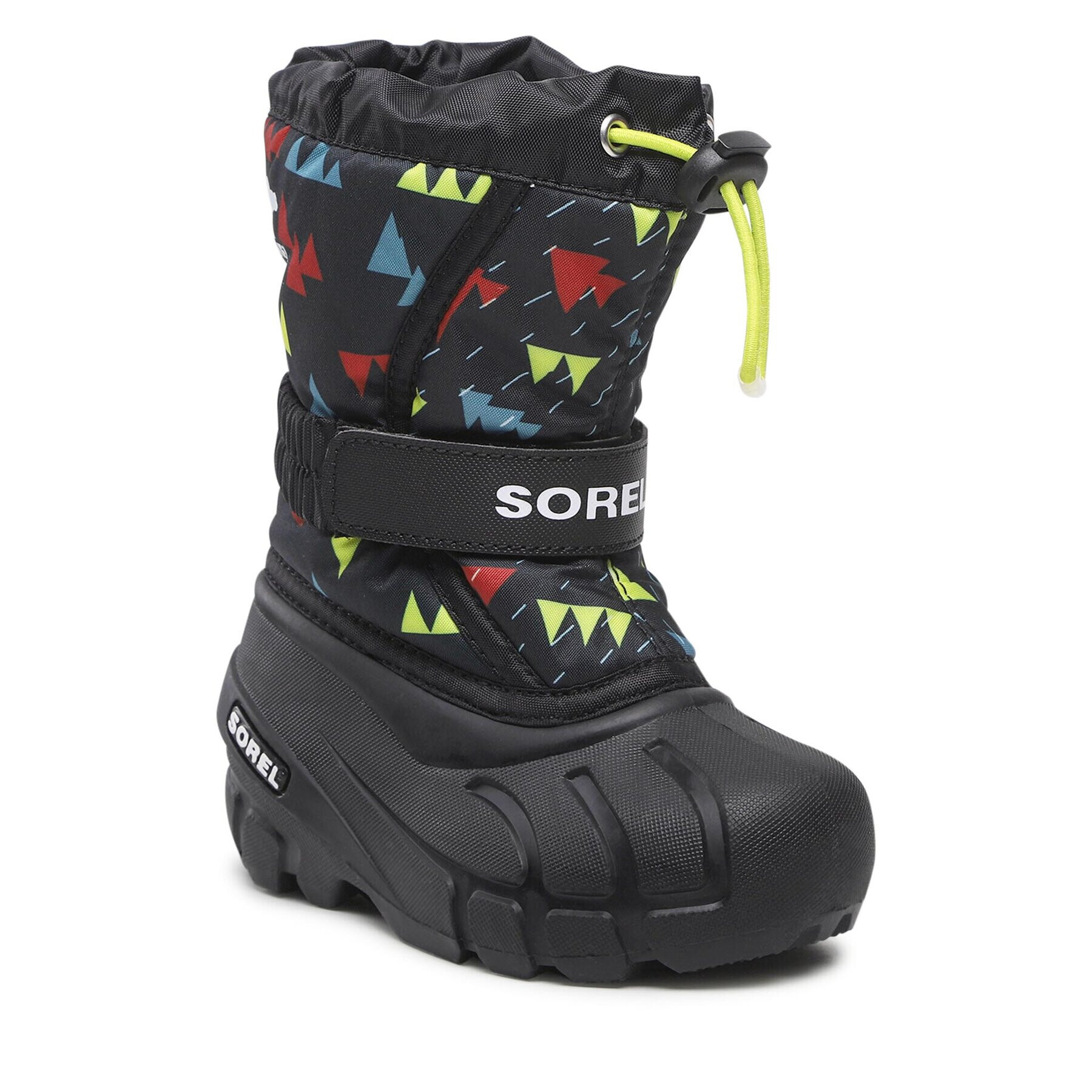 Sorel Hótaposó Childrens Flurry Print NC3504 Fekete - Pepit.hu