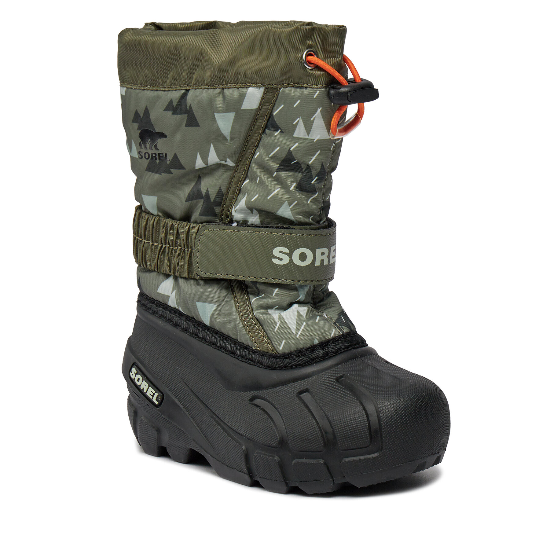 Sorel Hótaposó Childrens Flurry™ Print NC3504-397 Zöld - Pepit.hu