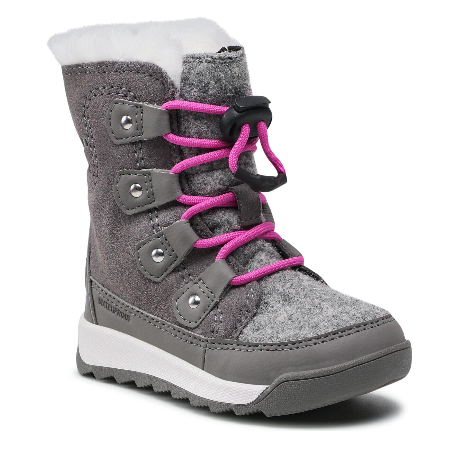 Sorel Hótaposó Childrens Whitney™ II Joan Lace Wp NC4571-052 Szürke - Pepit.hu