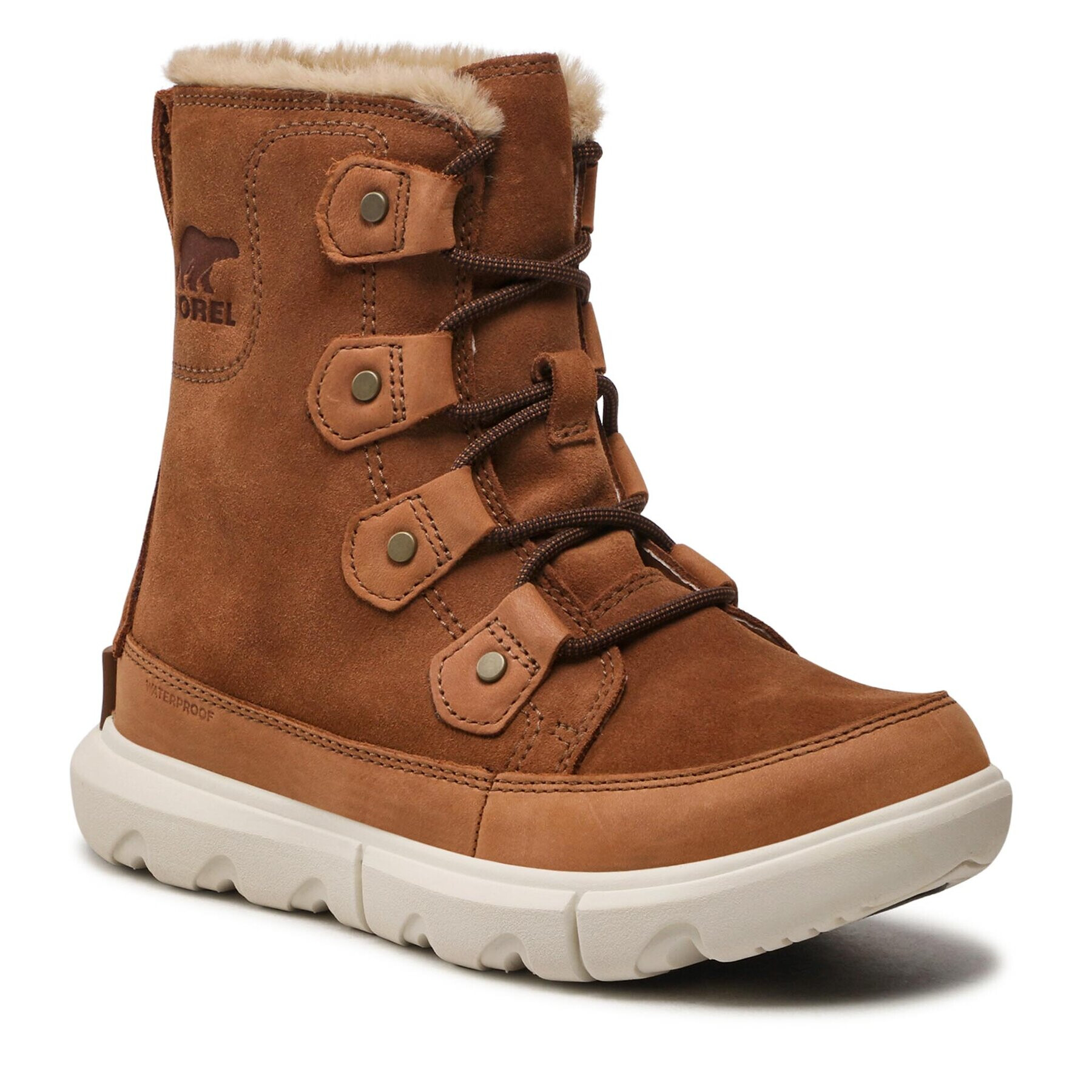 Sorel Hótaposó Explorer II Joan Faux Fur Wp NL4456 Barna - Pepit.hu