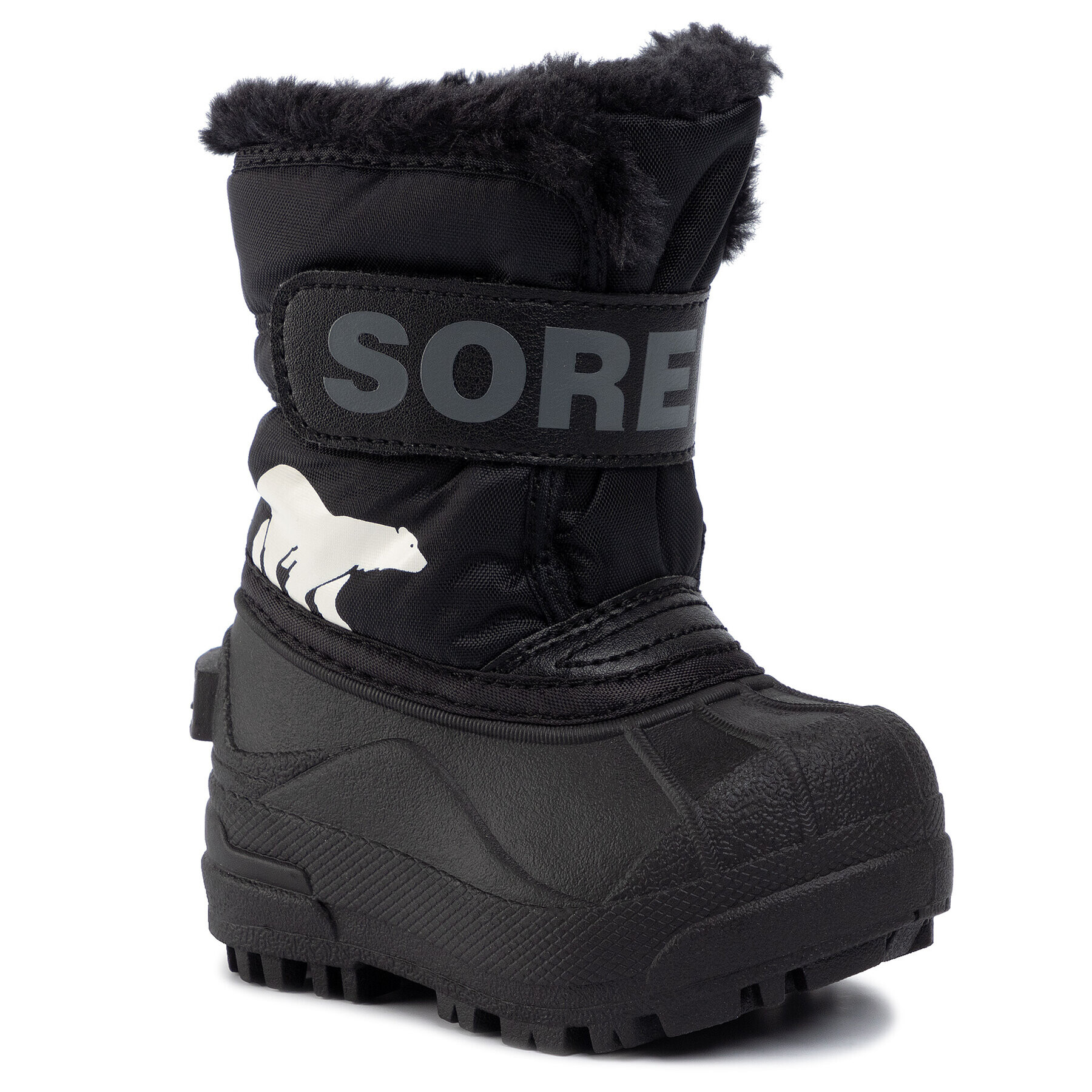 Sorel Hótaposó Toddler Snow Commander NV1960 Fekete - Pepit.hu