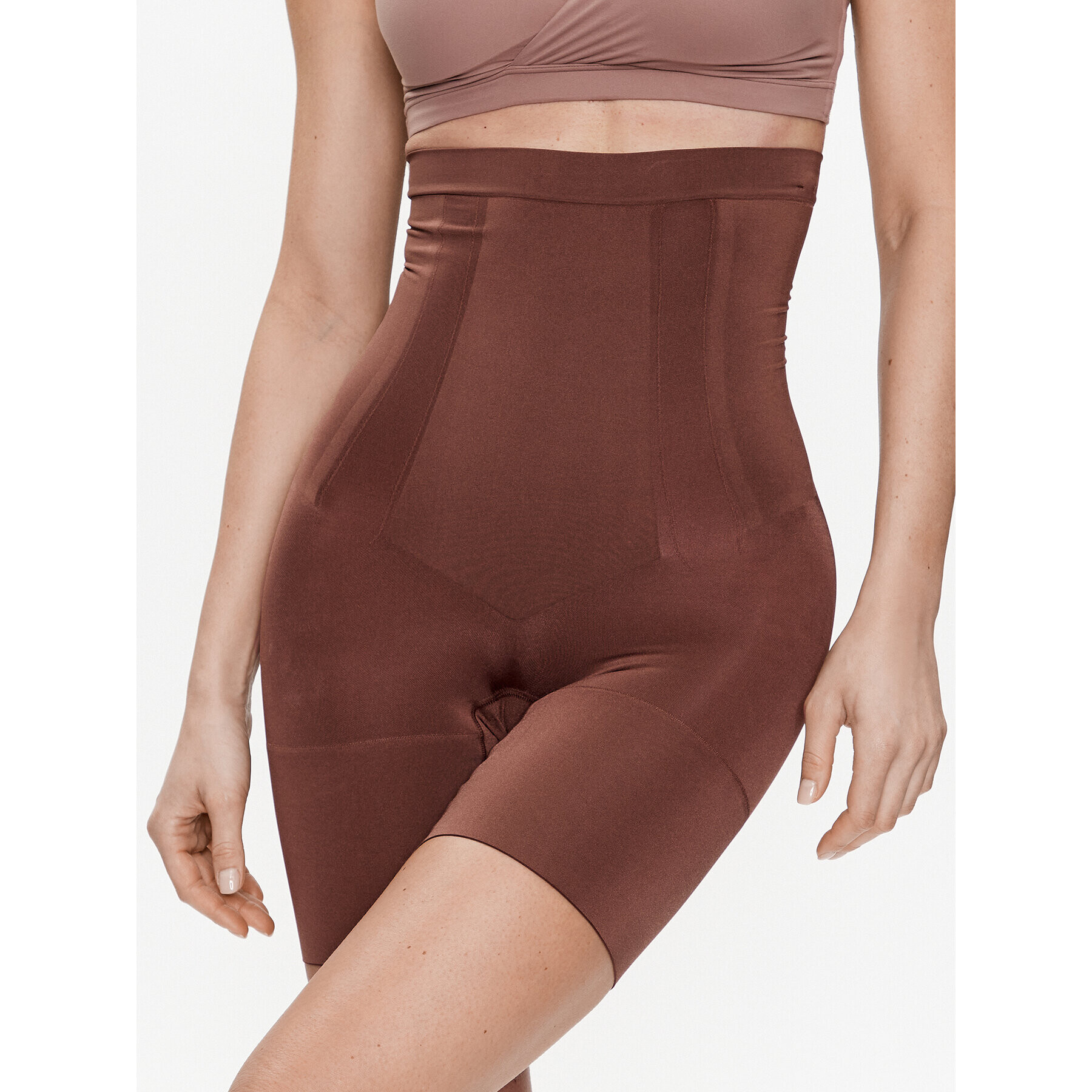 SPANX Alakformáló alsó Oncore High-Waist High Short SS1915 Barna - Pepit.hu