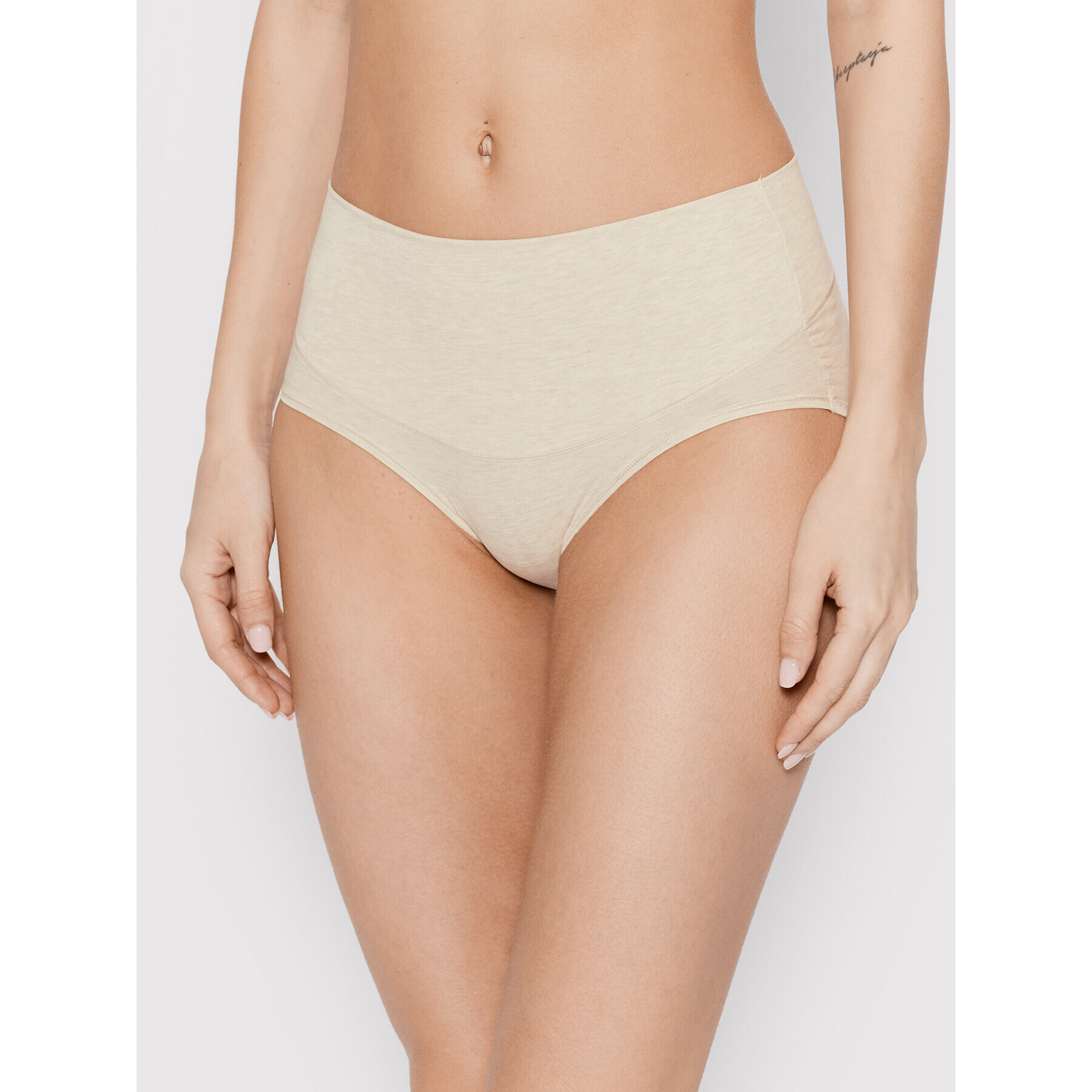 SPANX Klasszikus magas derekú alsó Cotton Control 40050R Bézs - Pepit.hu