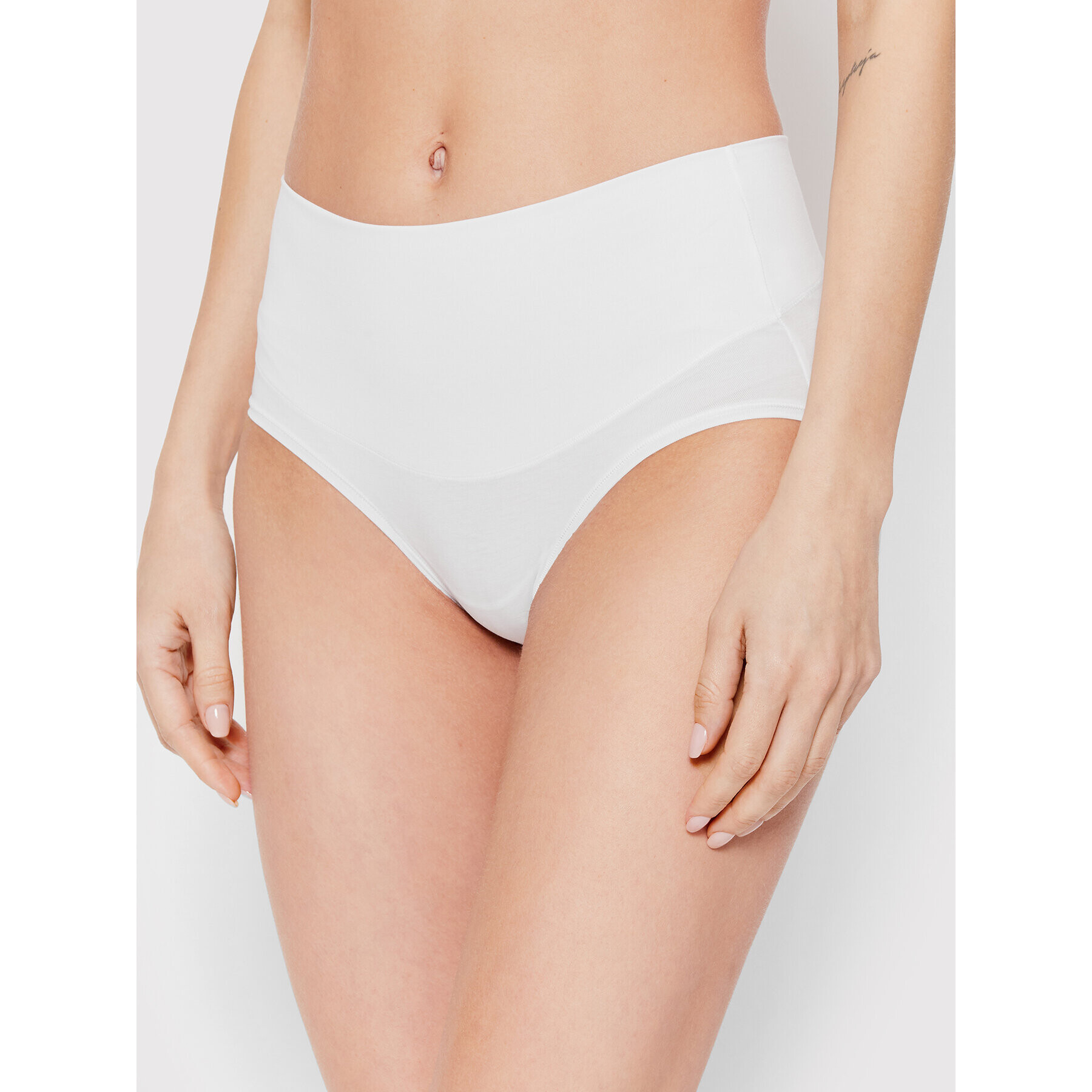 SPANX Klasszikus magas derekú alsó Cotton Control 40050R Fehér - Pepit.hu