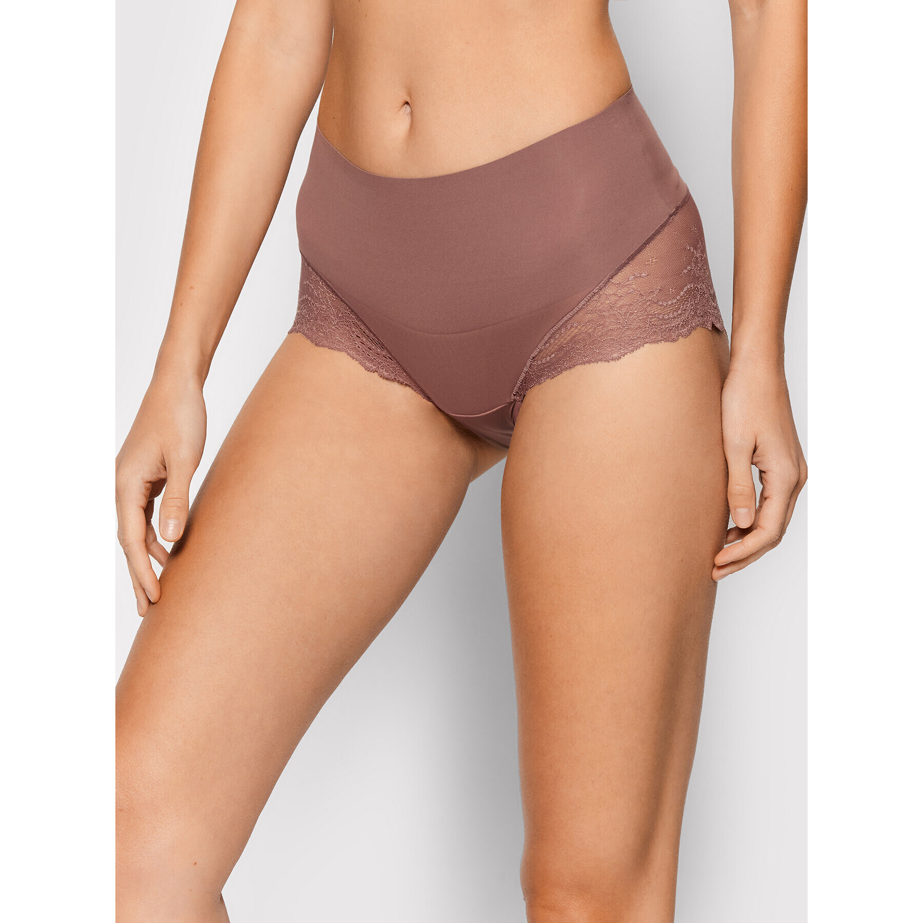 SPANX Klasszikus magas derekú alsó Undie-tectable® Lace Hi-Hipster SP0515 Rózsaszín - Pepit.hu