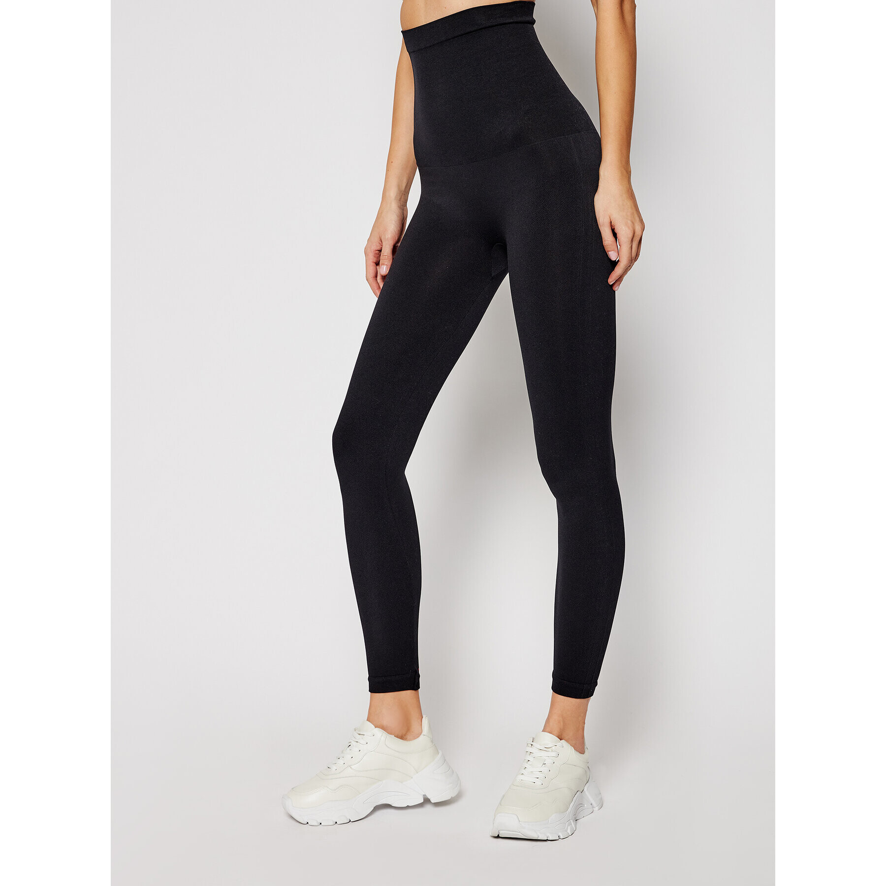 SPANX Leggings Look At Me Now High-Waisted Seamless 20133R Fekete Slim Fit - Pepit.hu