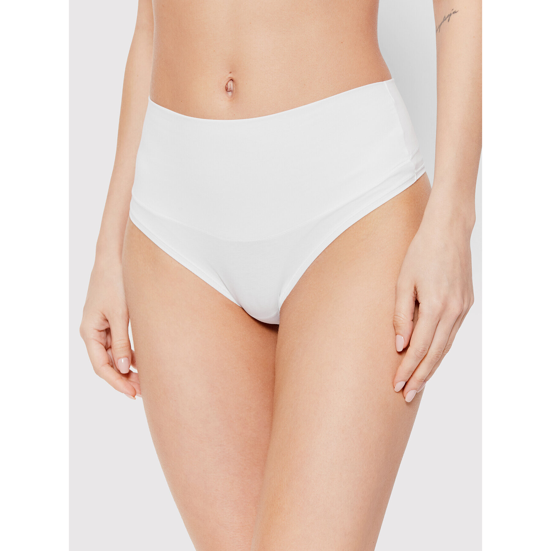 SPANX Tanga Cotton Comfort 40052R Fehér - Pepit.hu