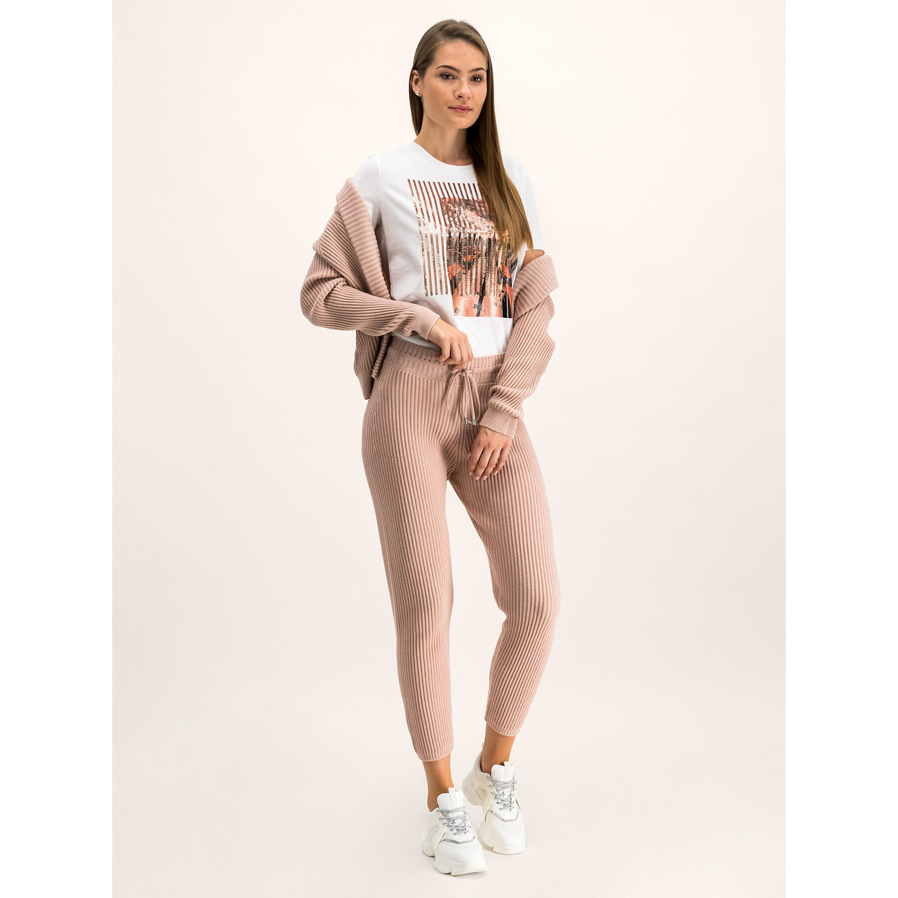 Sportmax Code Póló 79760195 Fehér Regular Fit - Pepit.hu