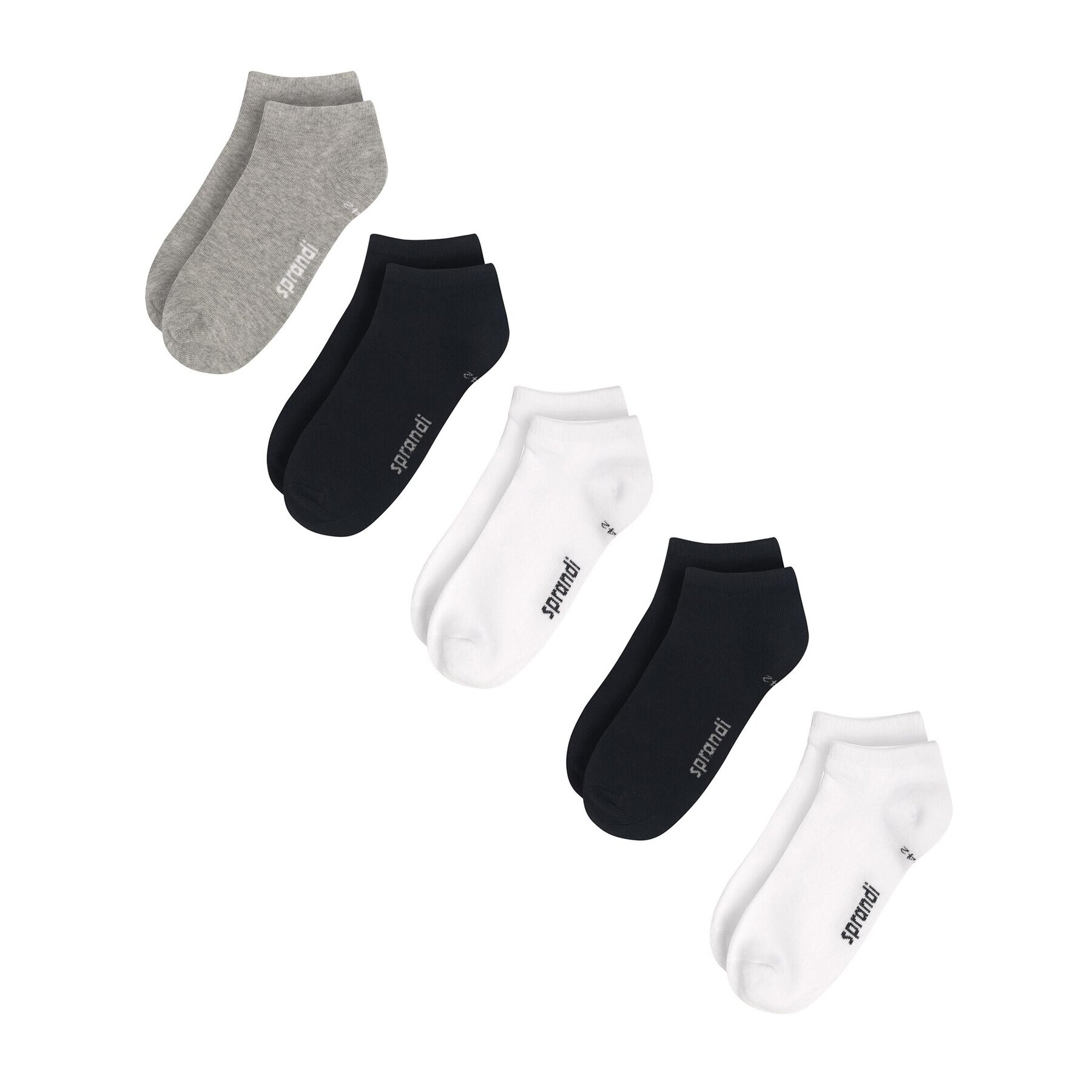 Sprandi 5 pár unisex bokazokni 0MB-001-AW23 (5-pack) Színes - Pepit.hu