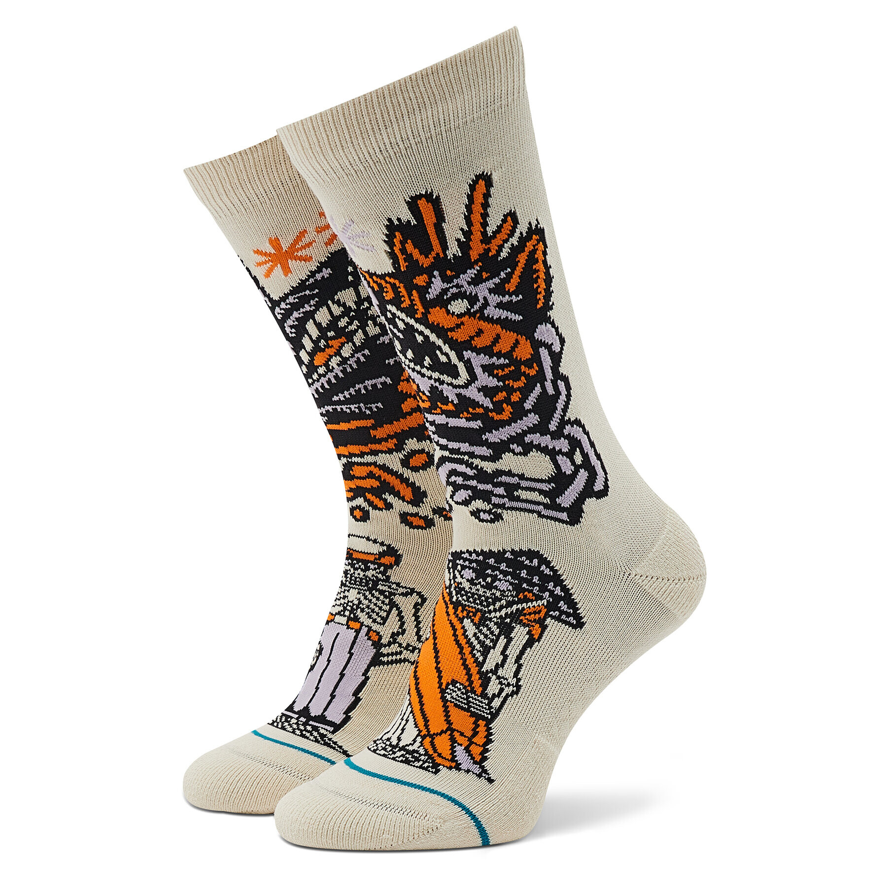 Stance Unisex Magasszárú Zokni Dj Clash A555C22DJC Bézs - Pepit.hu