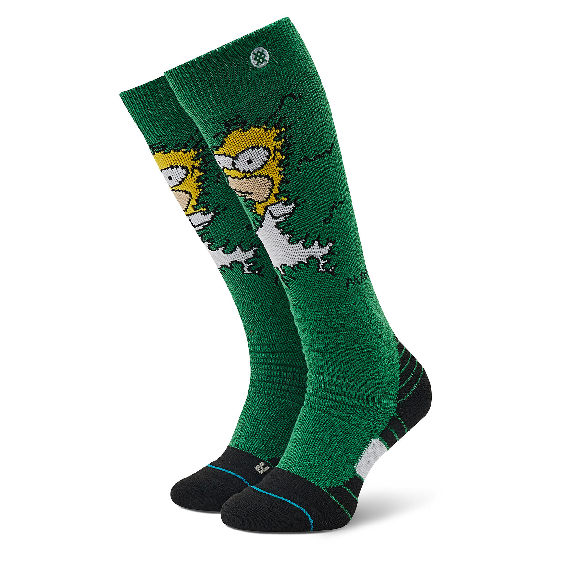 Stance Unisex Magasszárú Zokni Homer Snow A758C22HOM Zöld - Pepit.hu